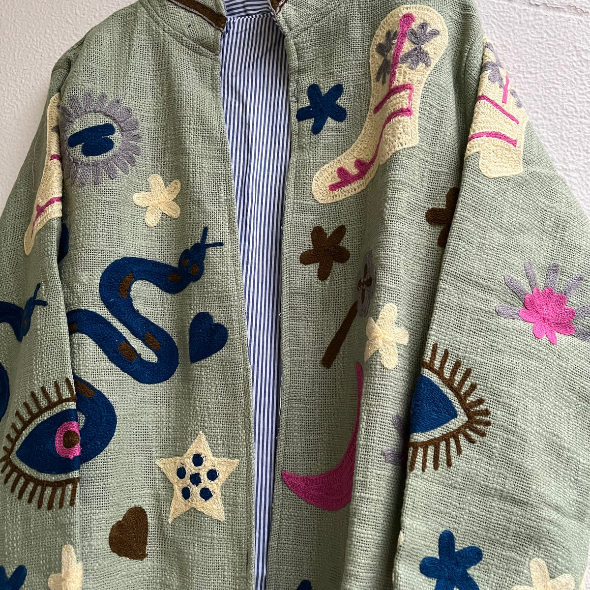 Jaipuri Thread Cotton Jacket