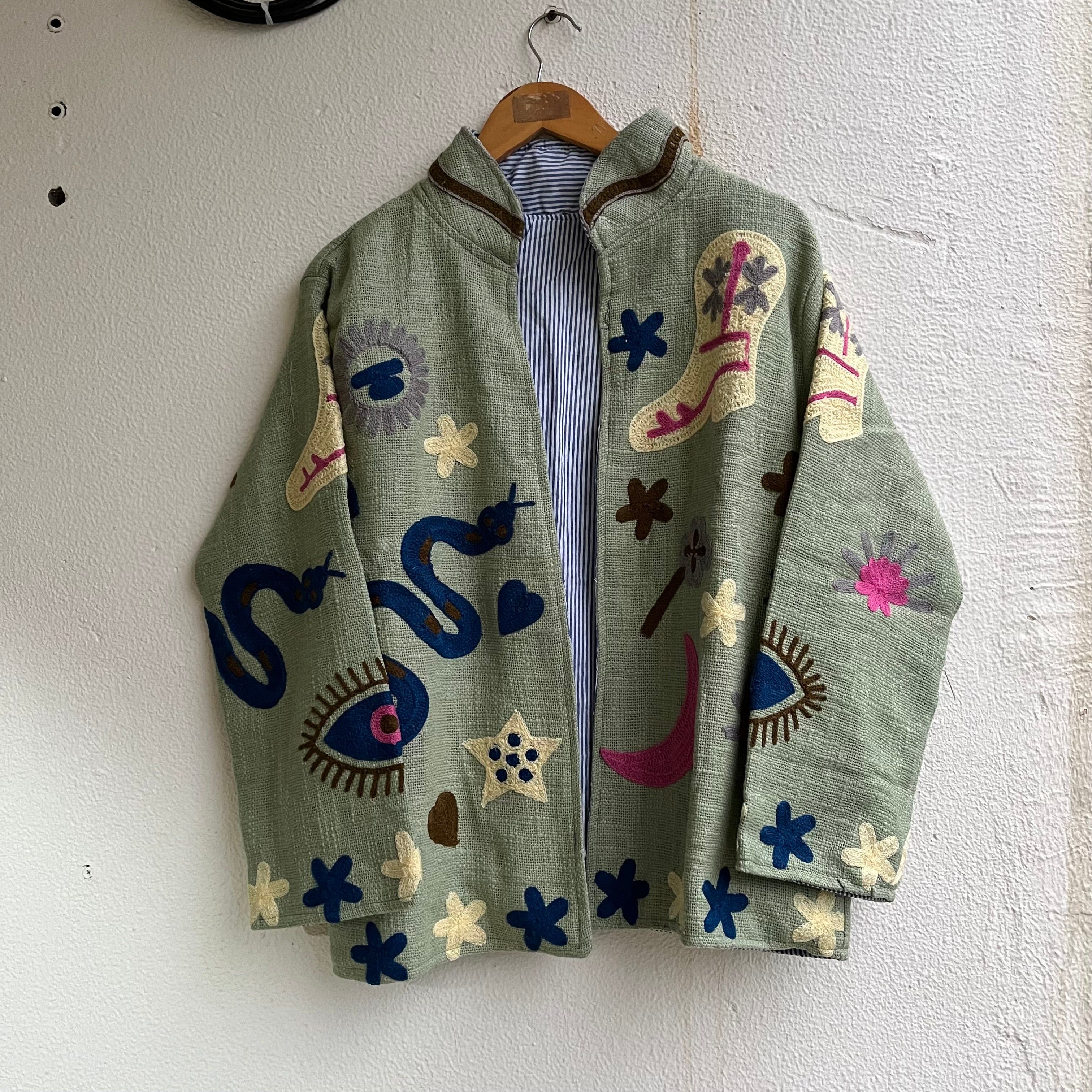 Jaipuri Thread Cotton Jacket
