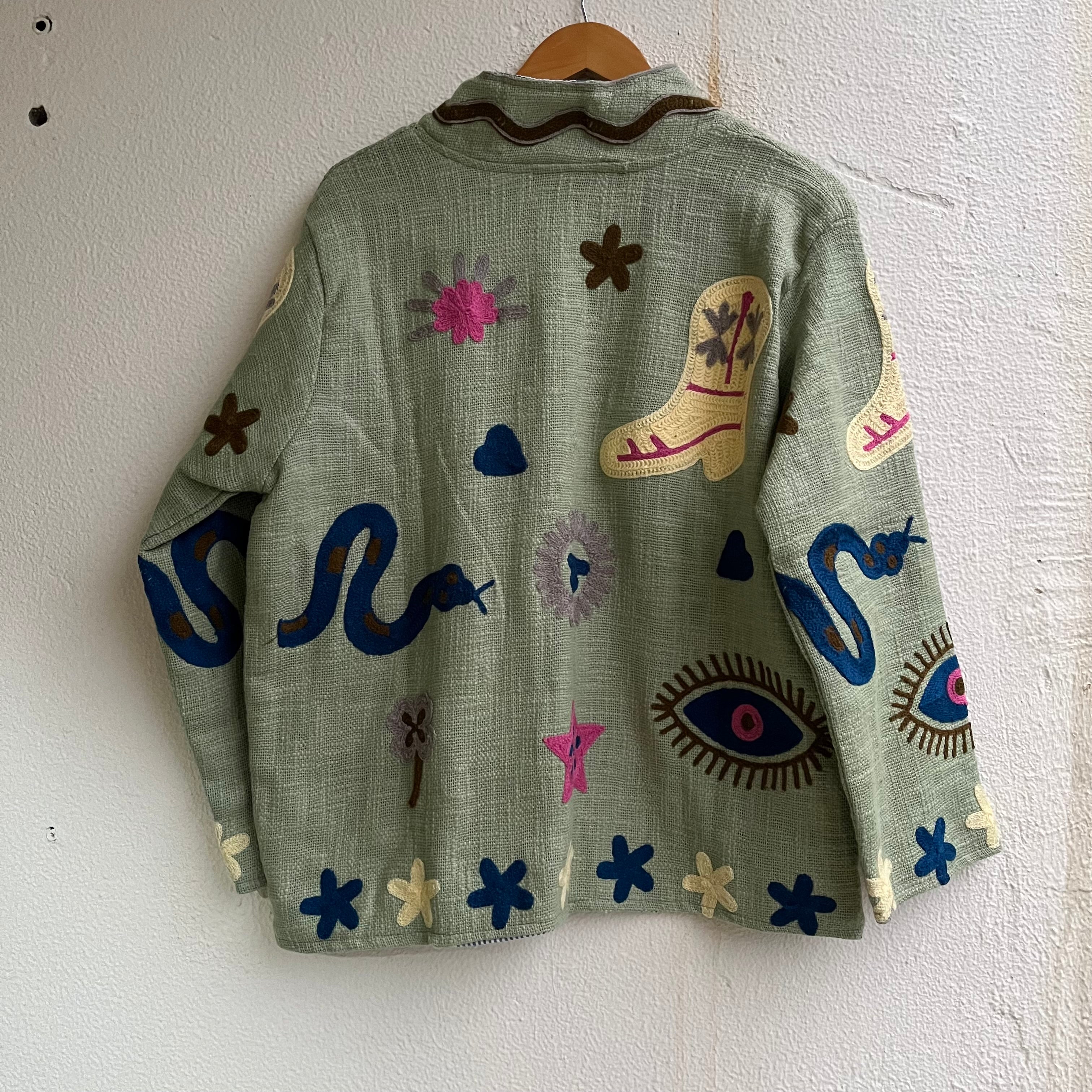 Jaipuri Thread Cotton Jacket