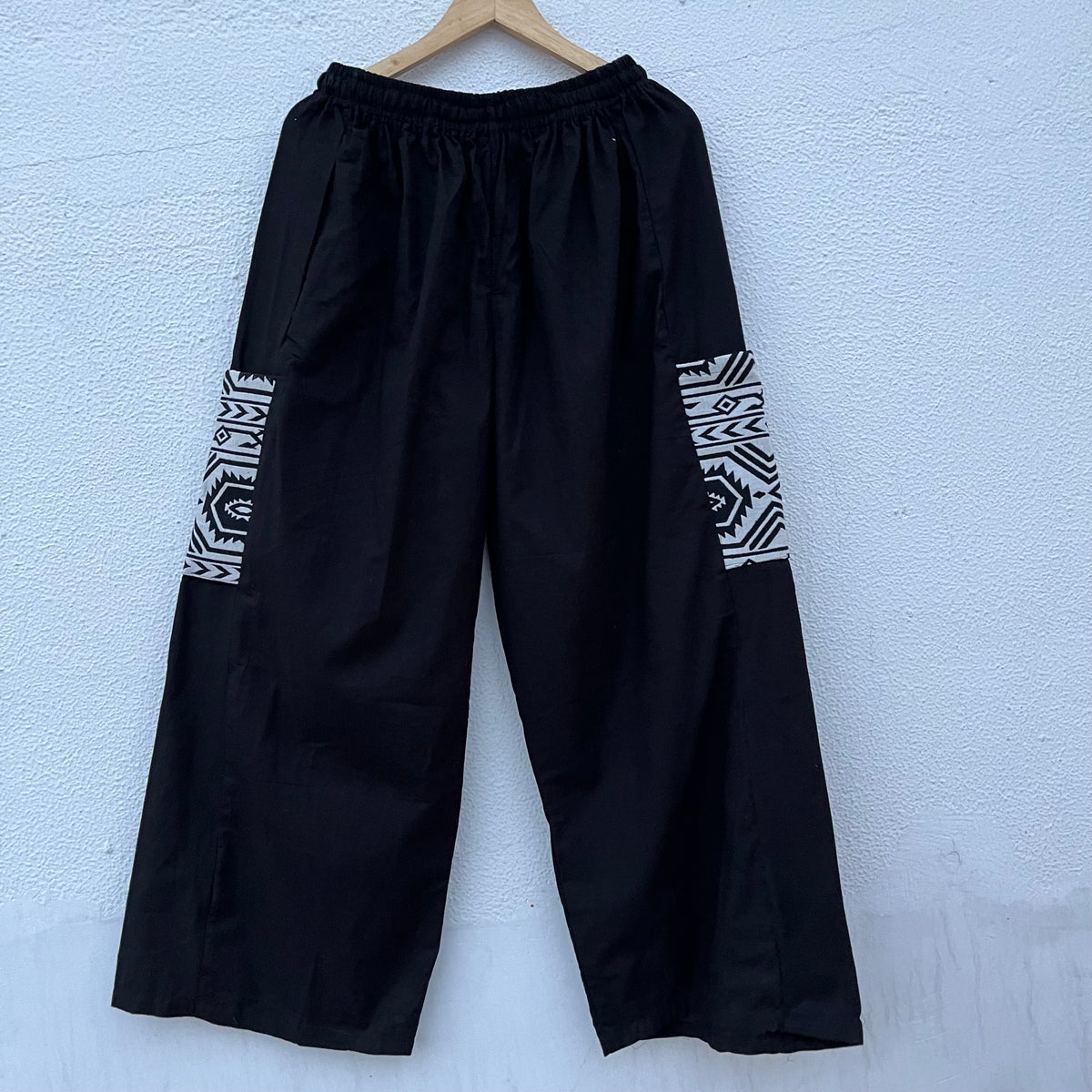 Pahadi Boho Pants - Black