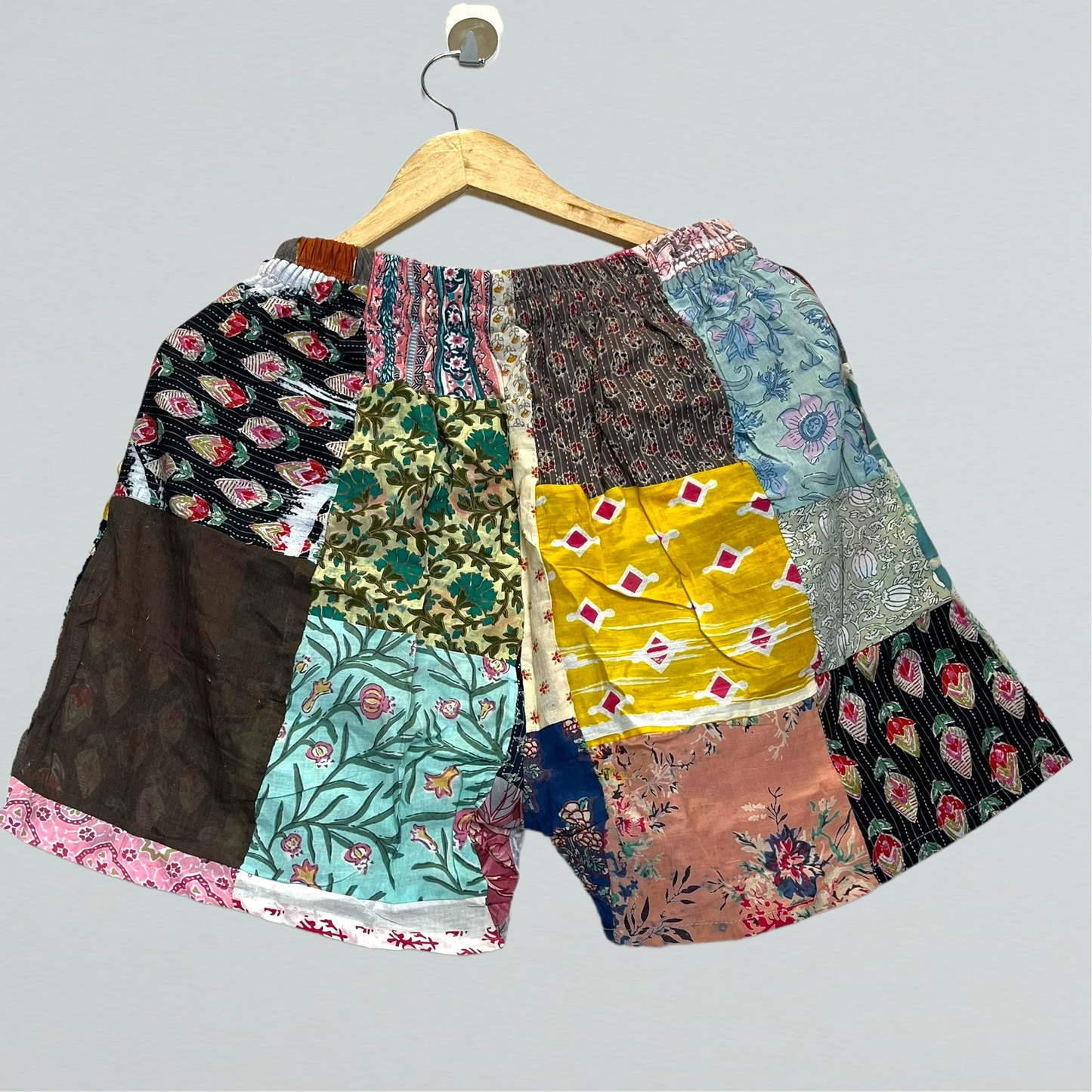 Patchwork Shorts