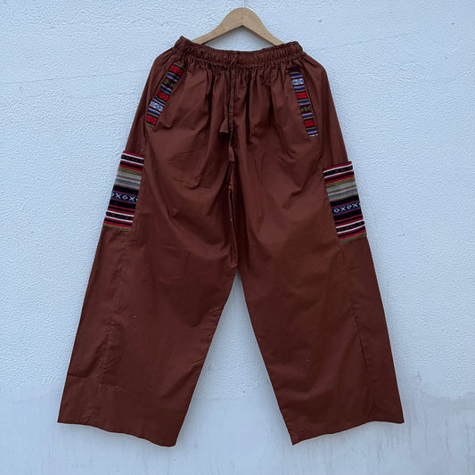 Pahadi Style Pants - Brown