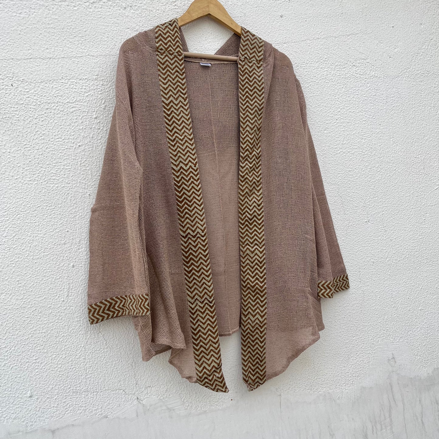 Kabira Cotton Shrug - Light Sand
