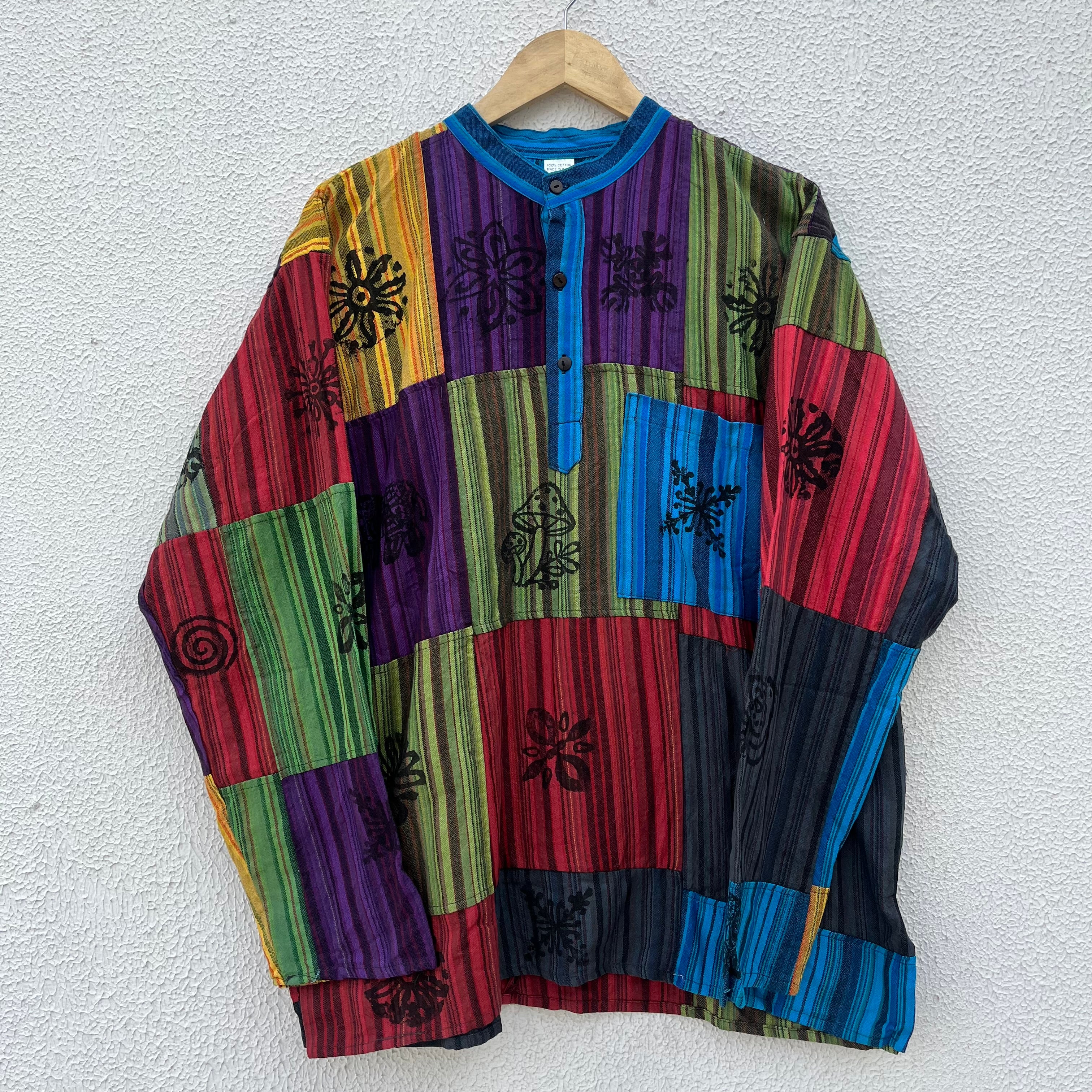 Nomad Patchwork Kurta - Multicolour