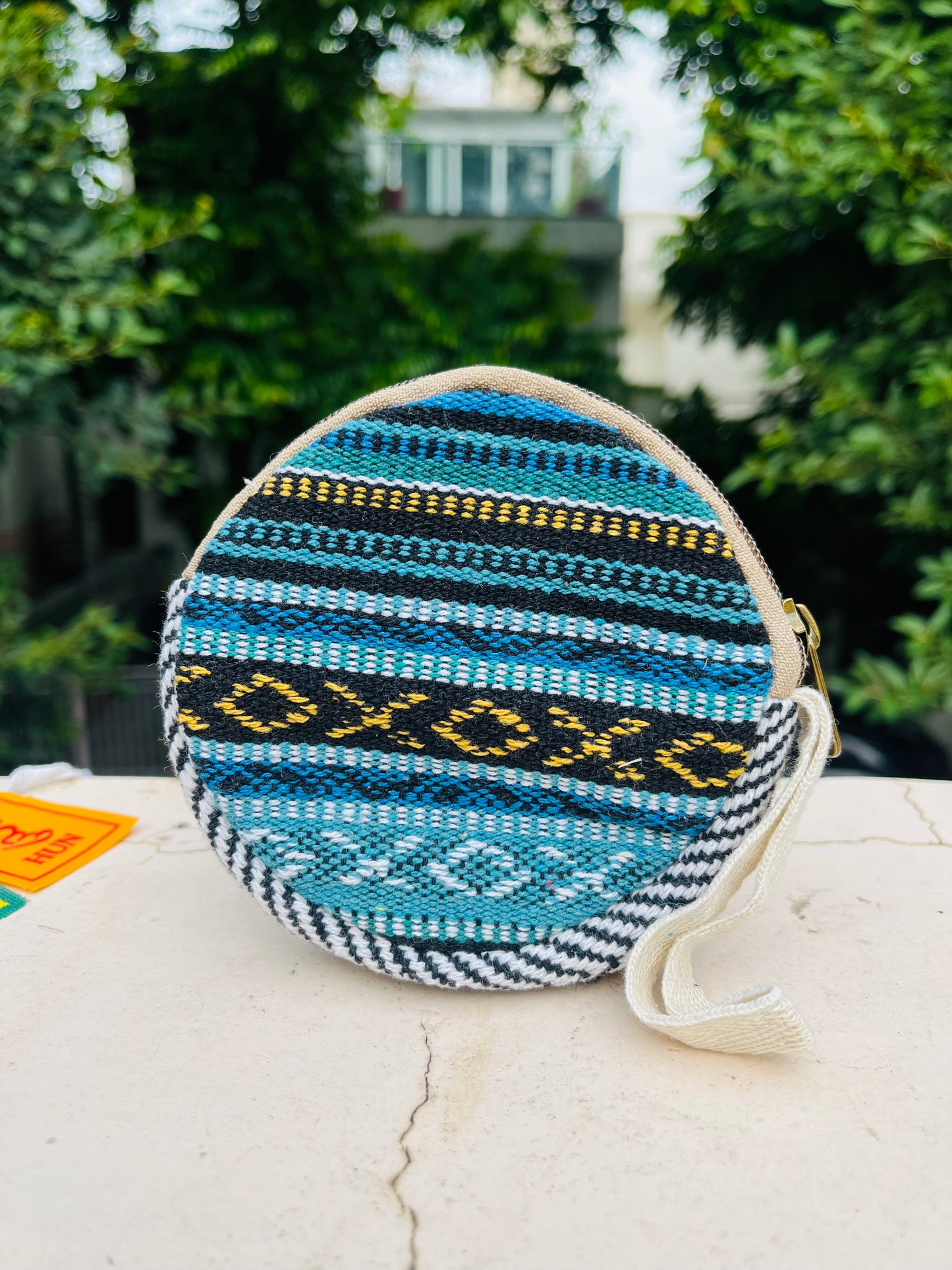 Mini Hemp Pouch (Round)