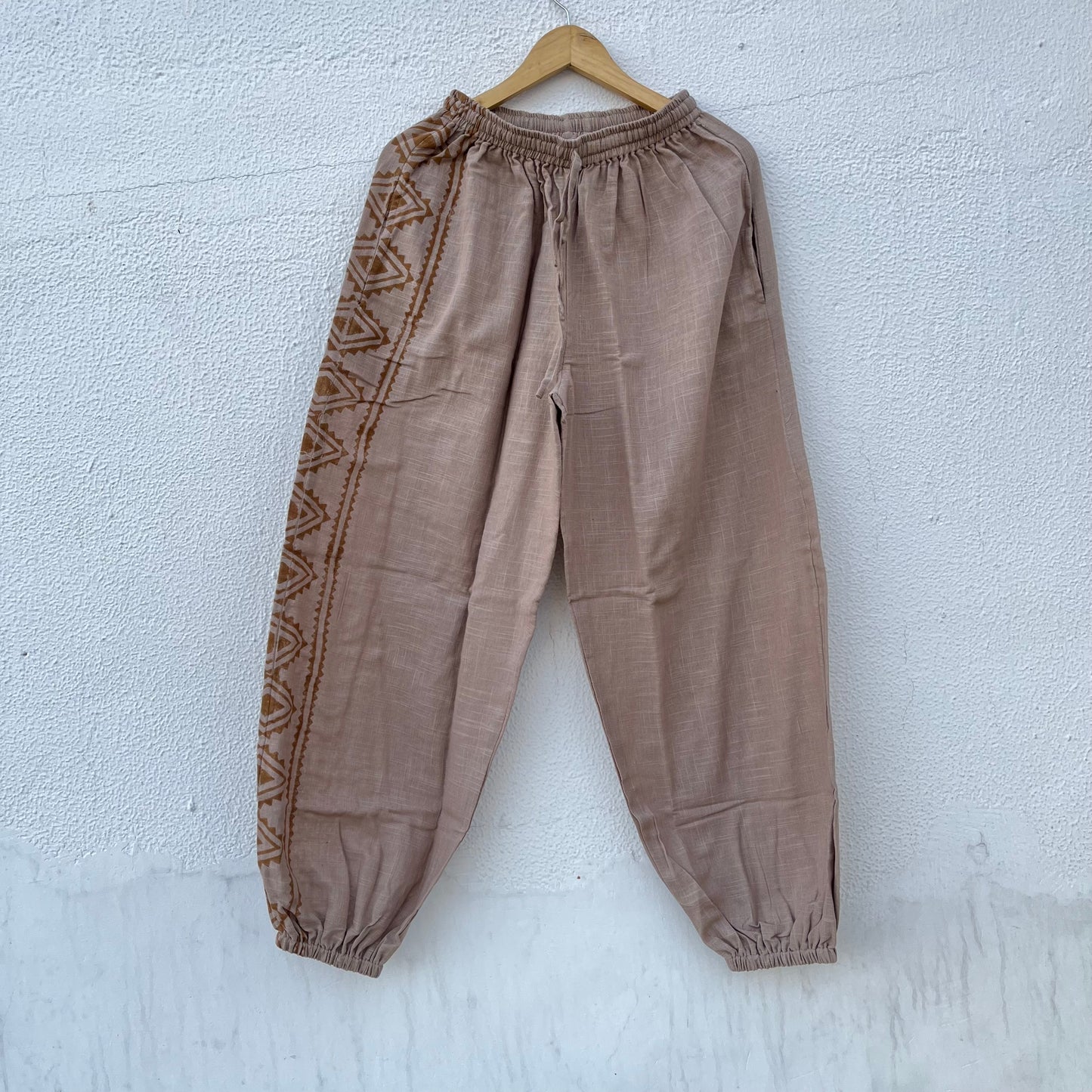Moksha Cotton Pant- Light Sand