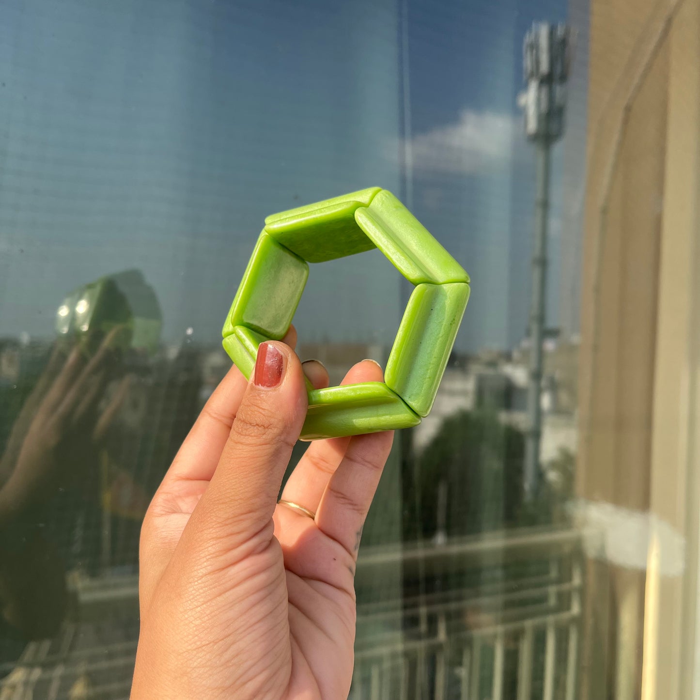 Vintage Acrylic Bracelet