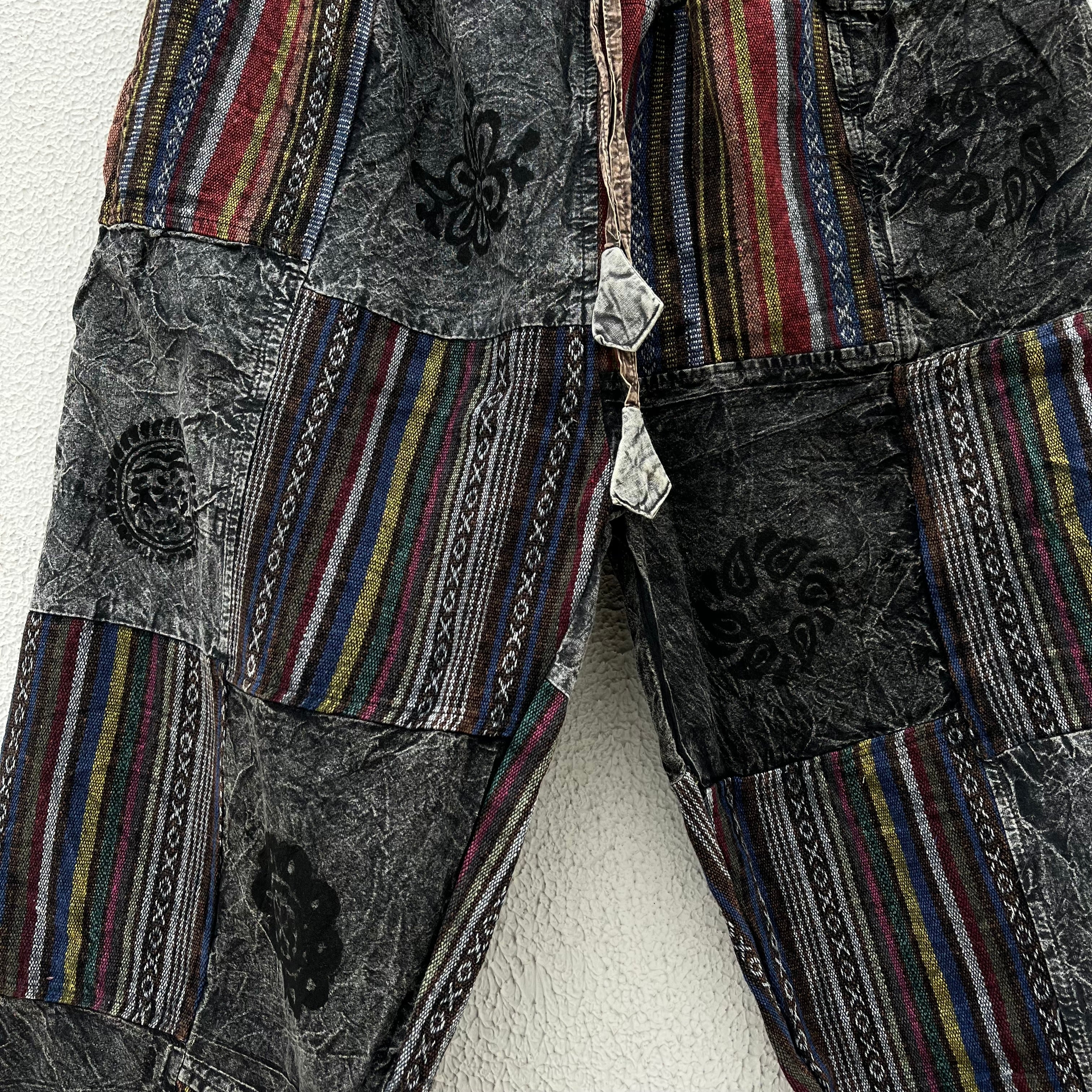 Himalayan Patchwork Pants- Night