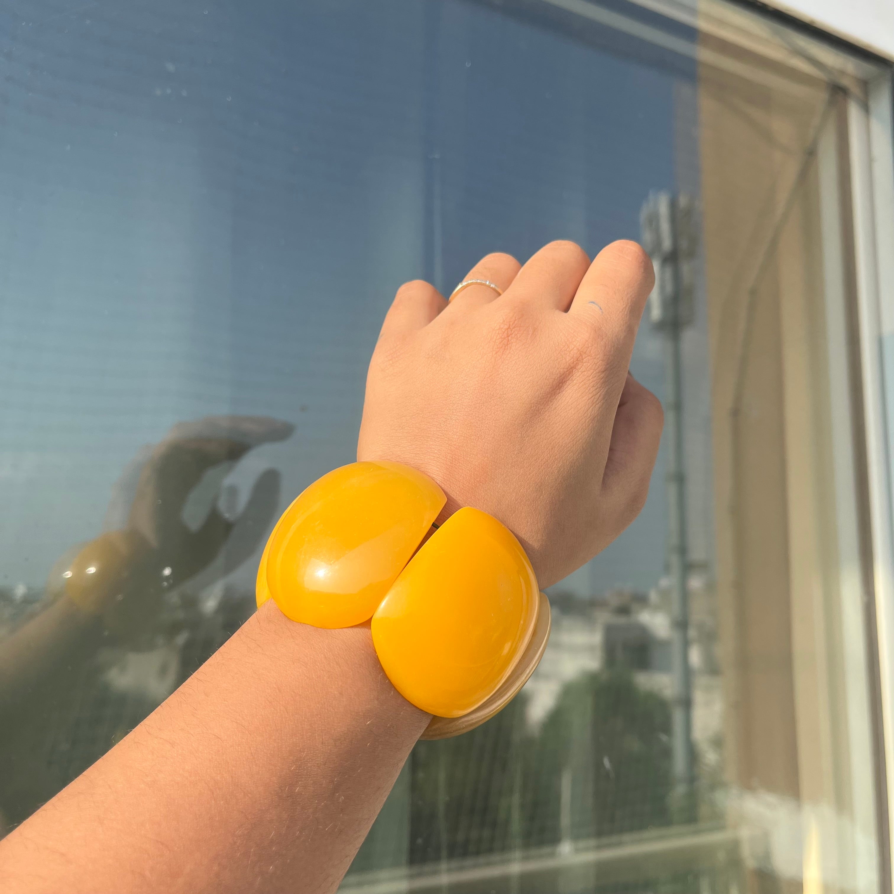 Vintage Acrylic Bracelet