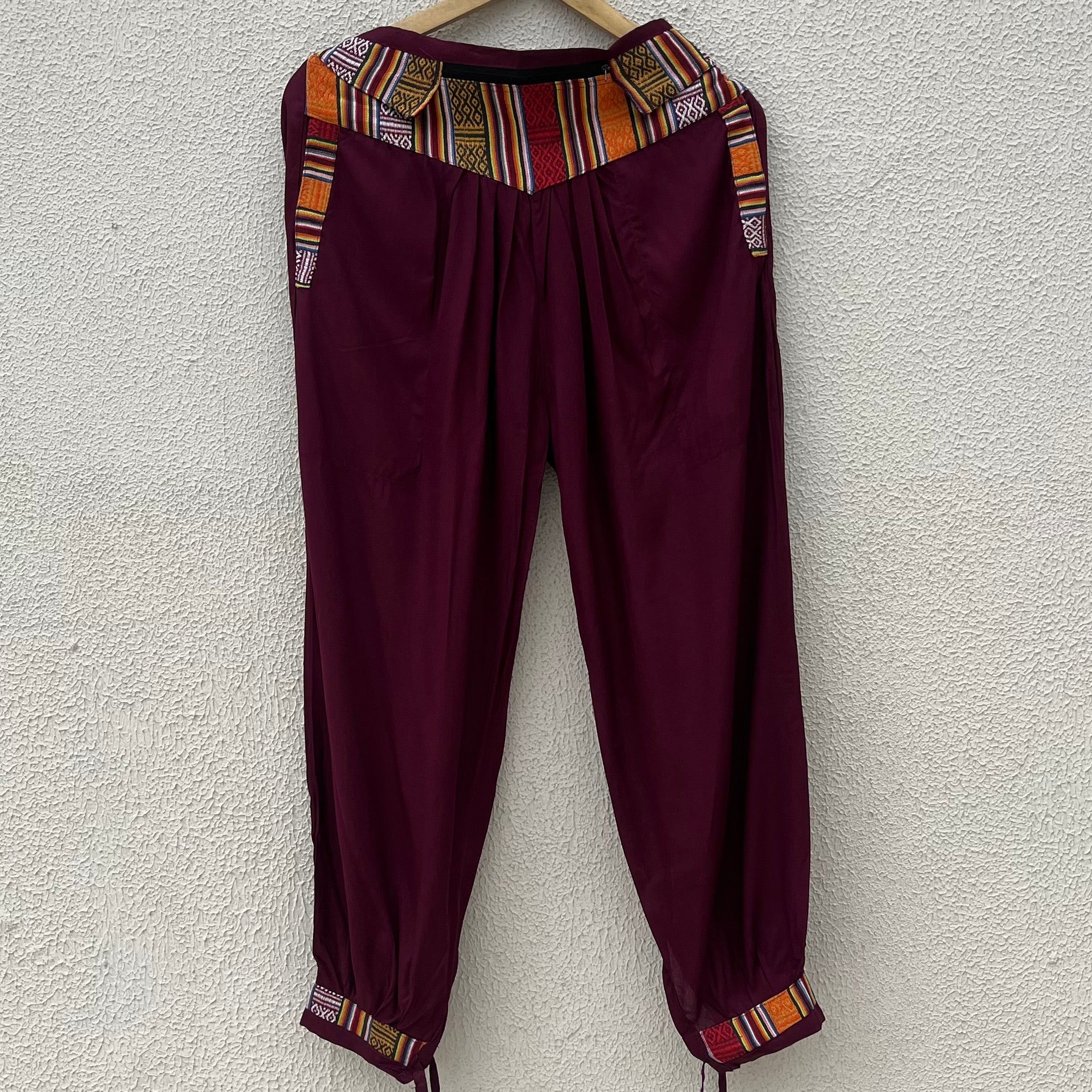Nepali Pants - Wine