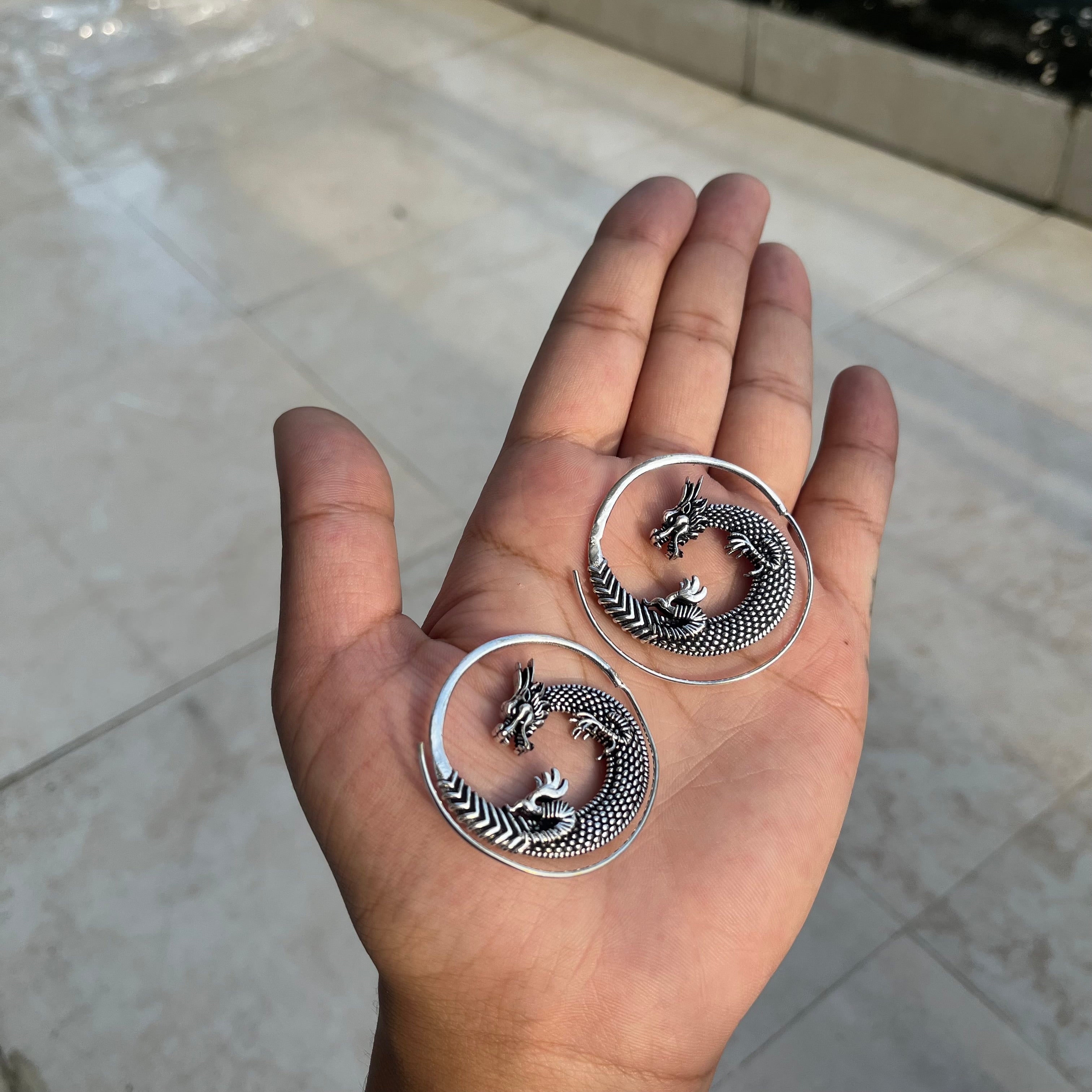 Dragon Earrings