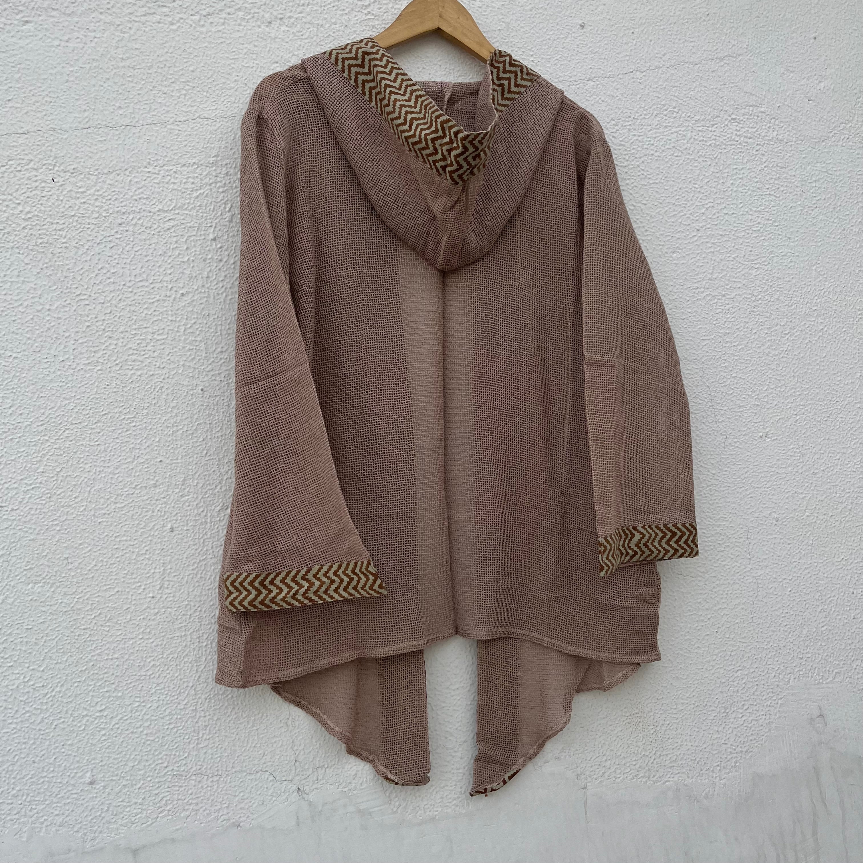 Kabira Cotton Shrug - Light Sand