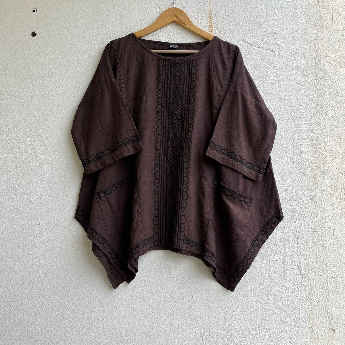 Bairan Cotton Top- Coffee