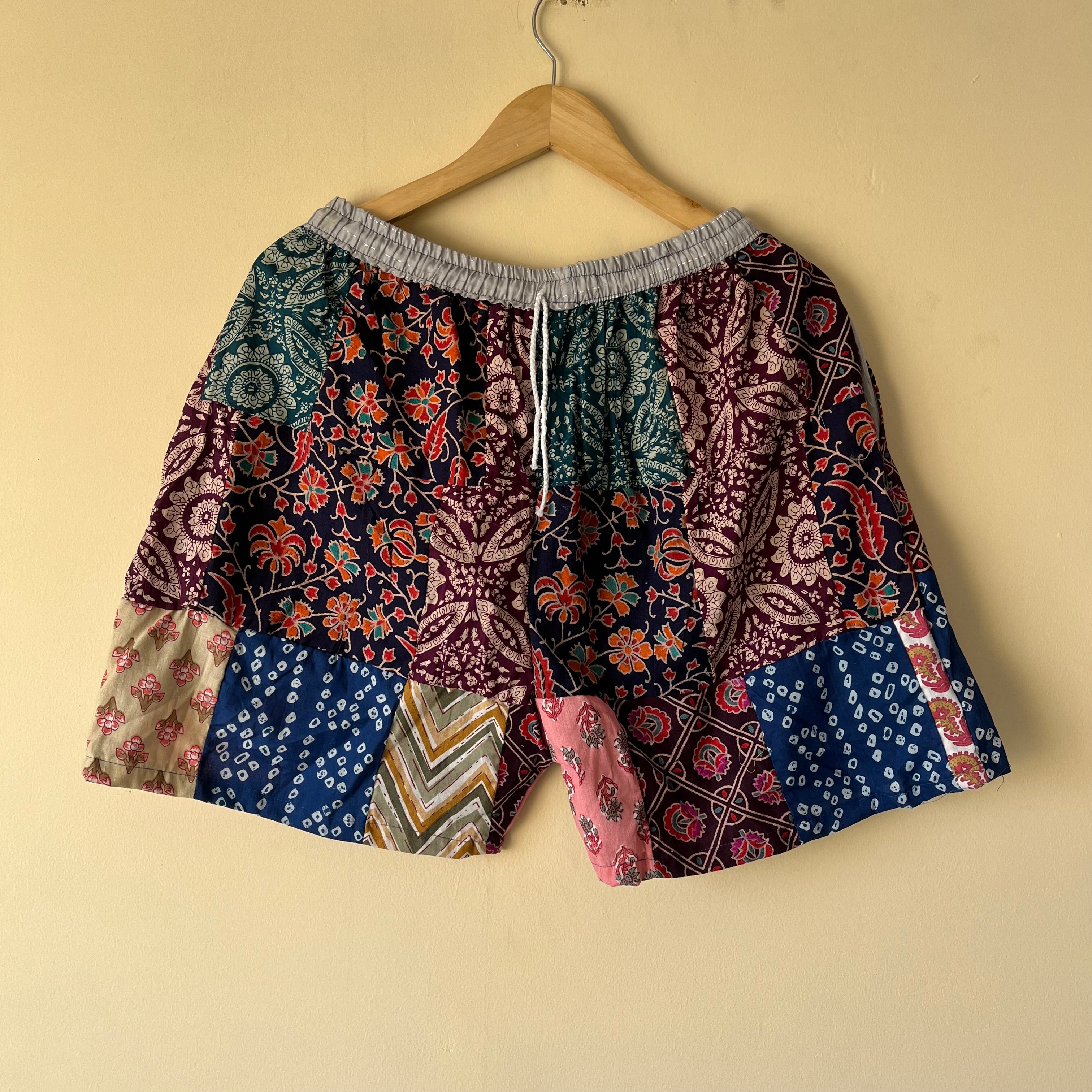 Patchwork Shorts - Mix Colours