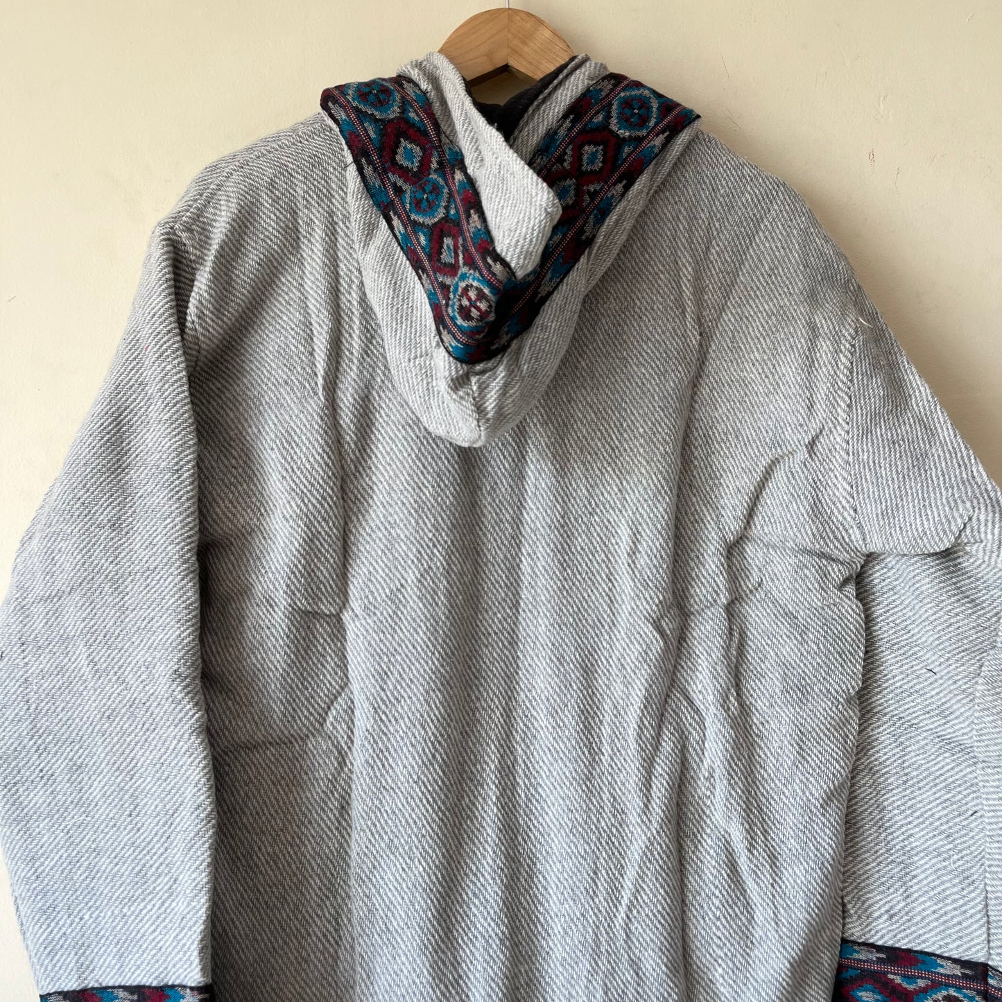 Himachali Jacket - Light Grey