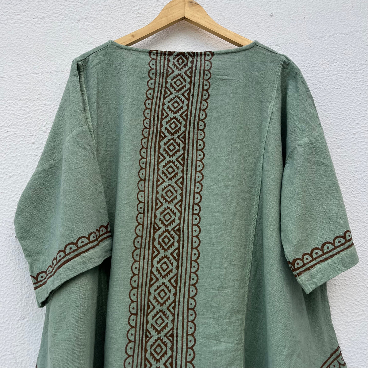 Bairan Cotton Top- Sage Green