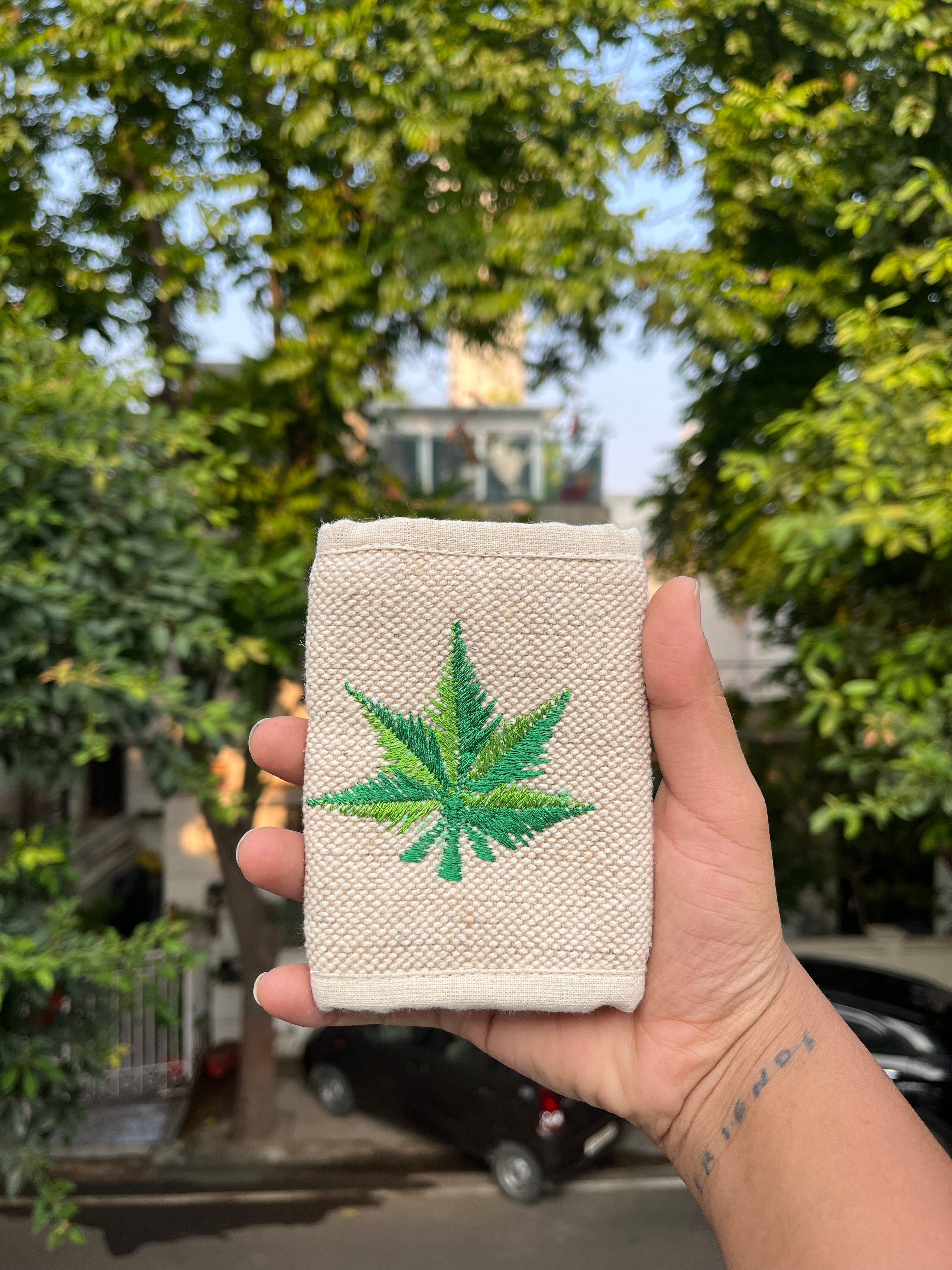 Hemp Leaf Wallet