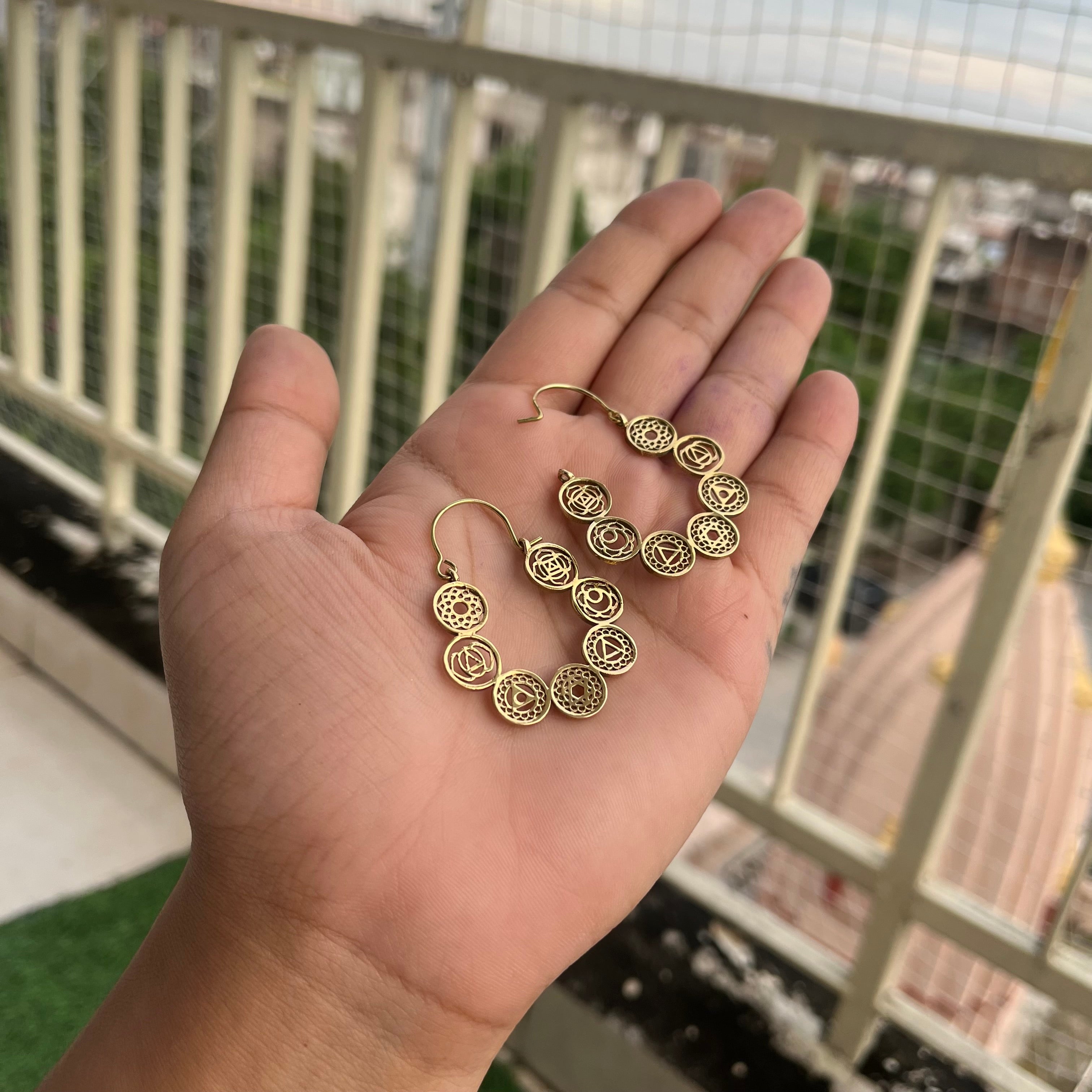 7 Chakra Earrings