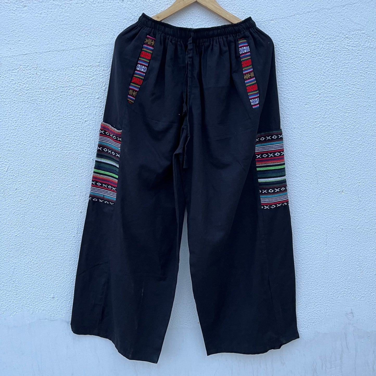 Pahadi Style Pants - Black