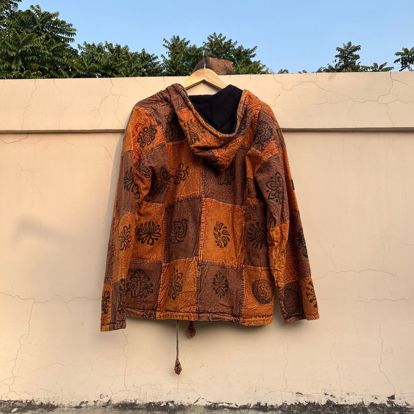 Pahadi Nepali Jacket - Rust