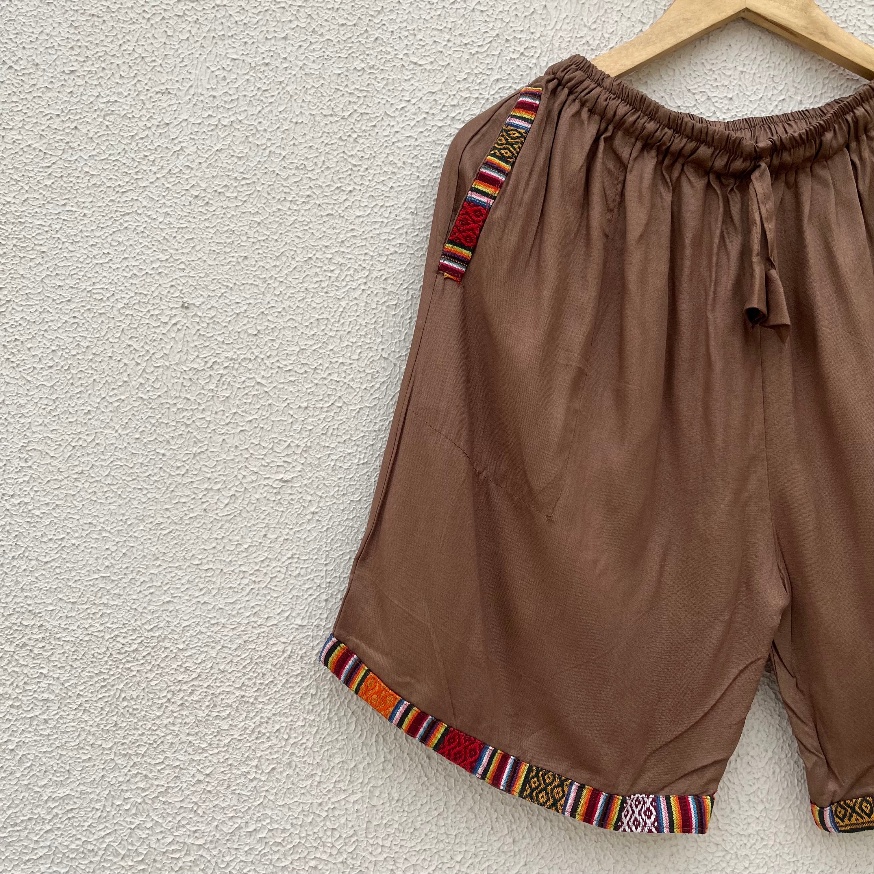 Pahadi Shorts - Brown