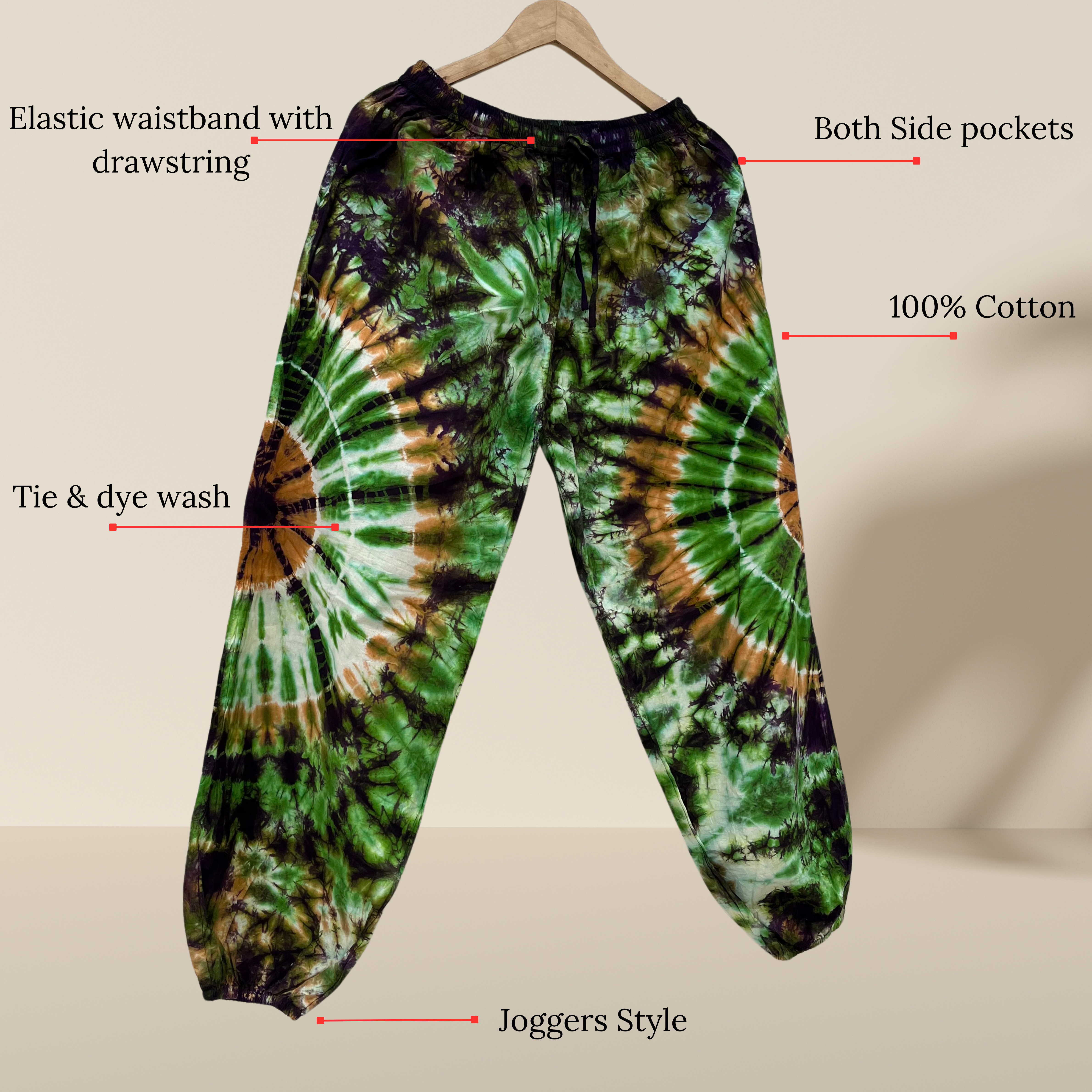 Kasol Trance Pants - Midnight Fern