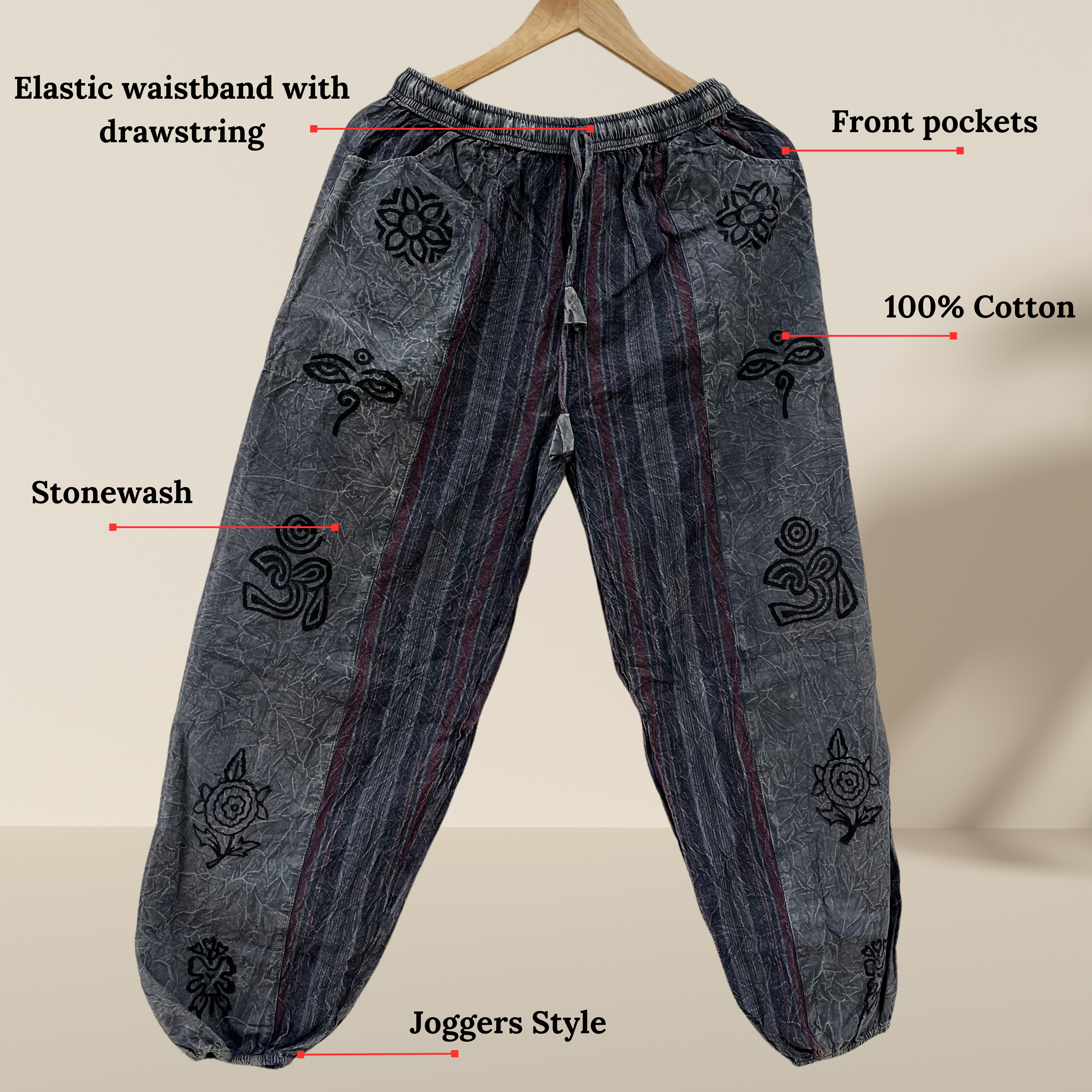 Dharamkot Bliss Pants - Ash