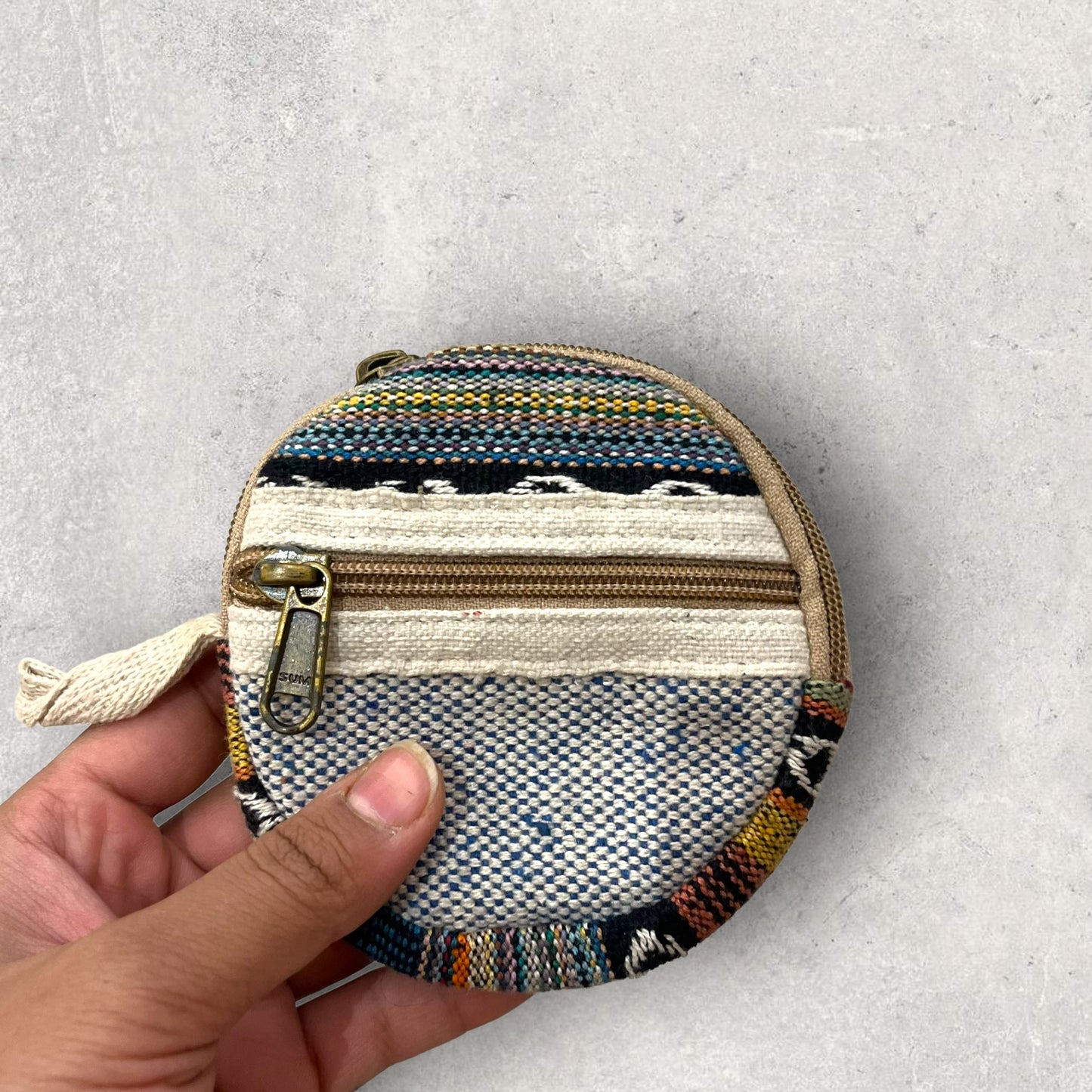 Mini Hemp Pouch (Round)