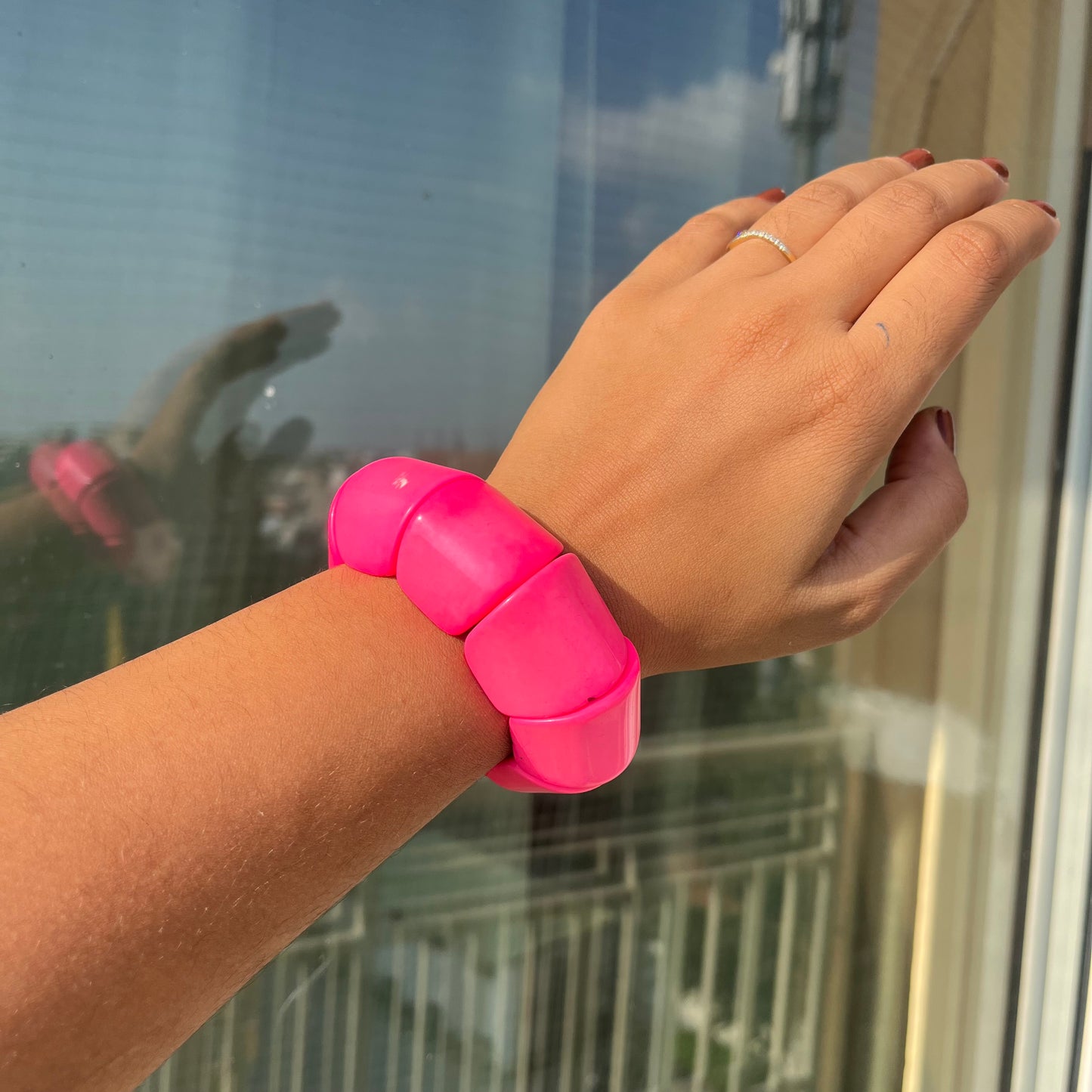 Vintage Acrylic Bracelet