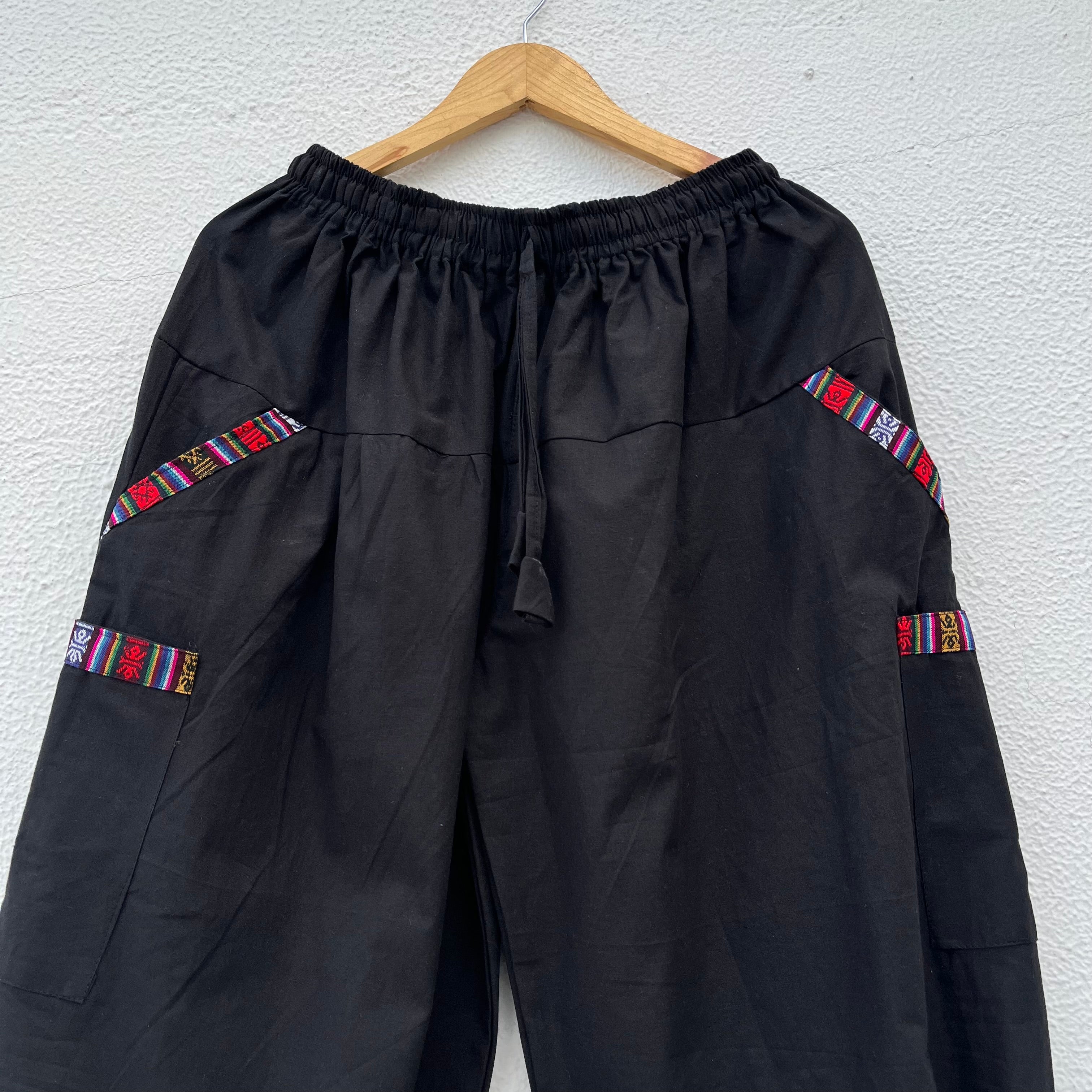 Pahadi Baggy Pants - Black