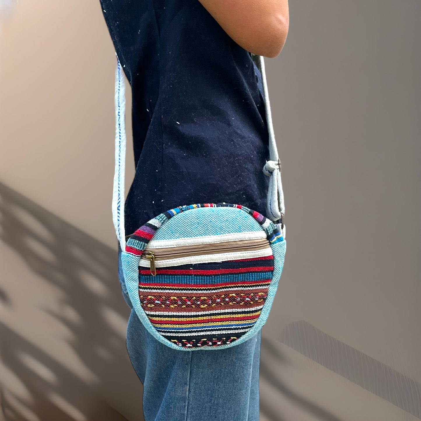 Round Sling Bag