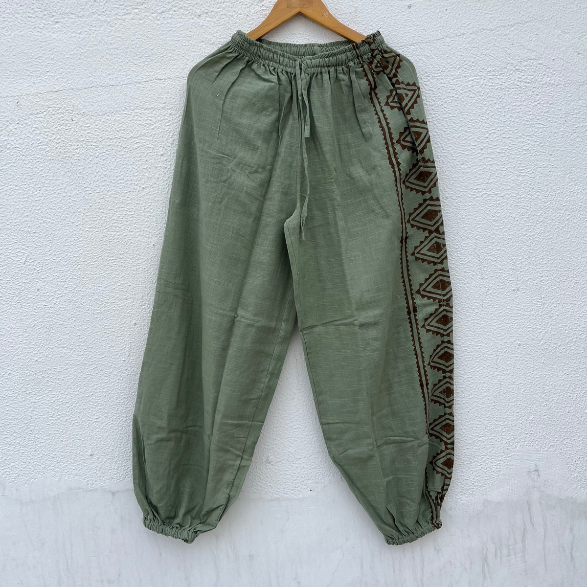 Moksha Cotton Pant- Sage Green