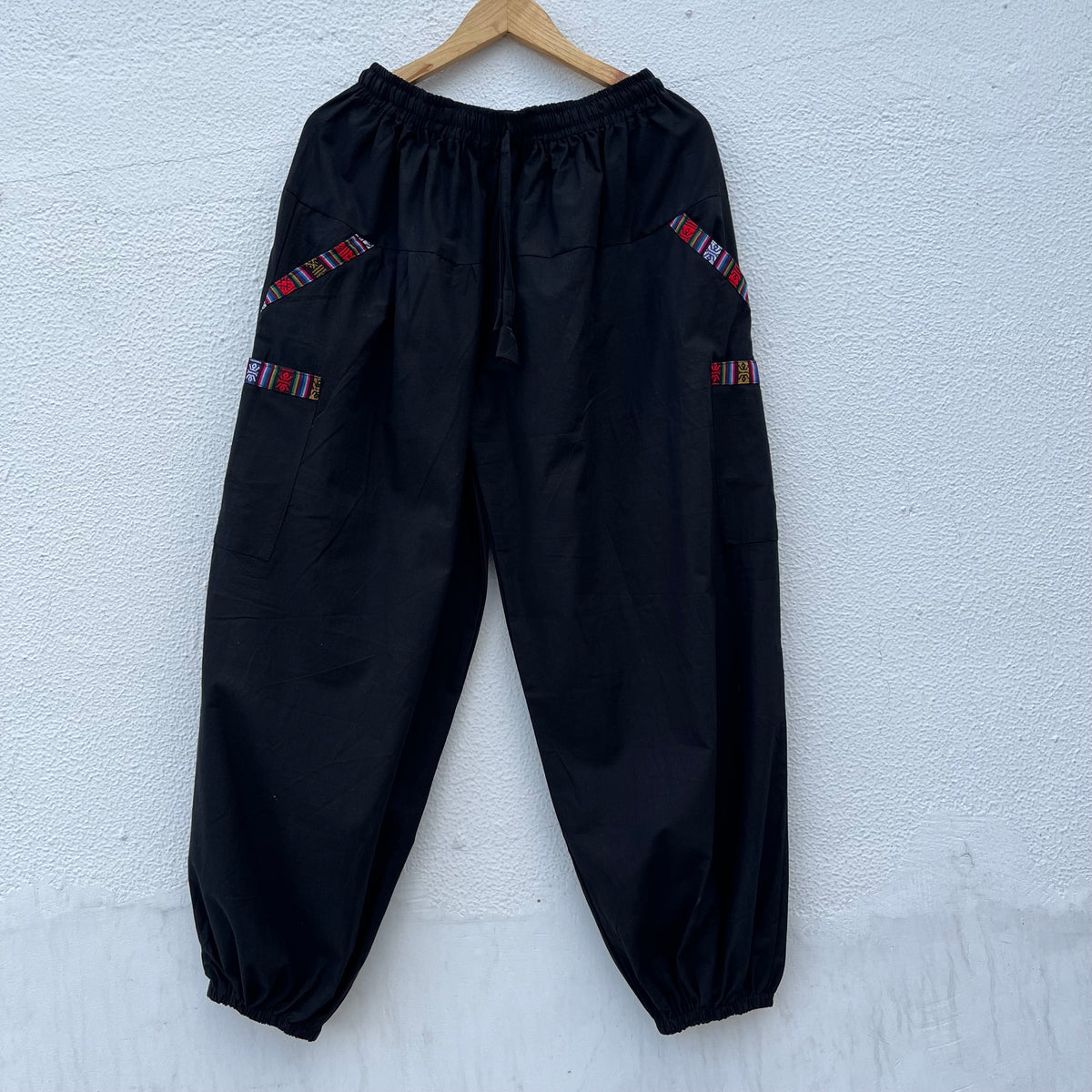 Pahadi Baggy Pants - Black