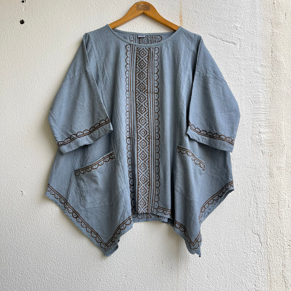 Bairan Cotton Top- Grey