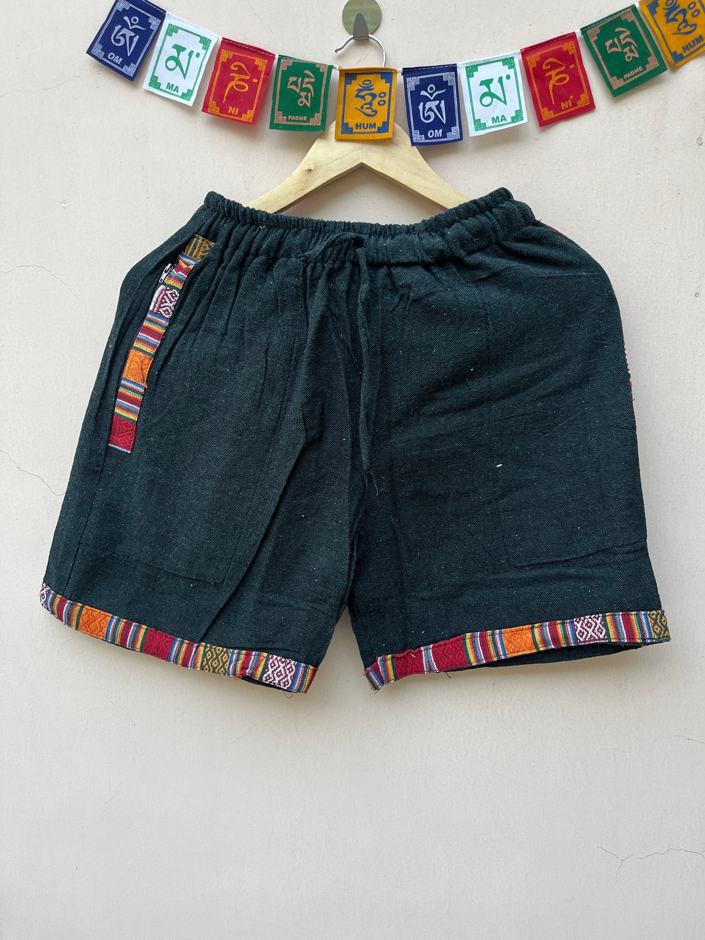 Pahadi Shorts - Dark Green