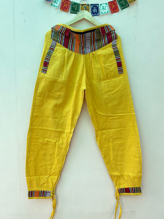 Nepali Pants - Yellow