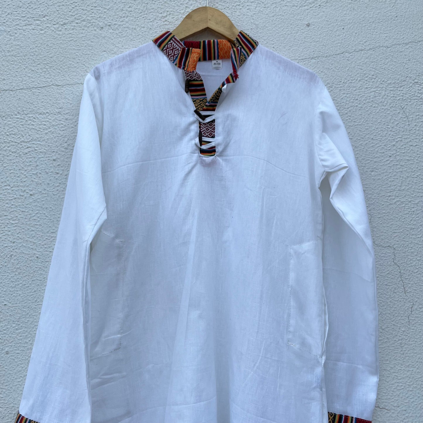 Nepali Kurta - White