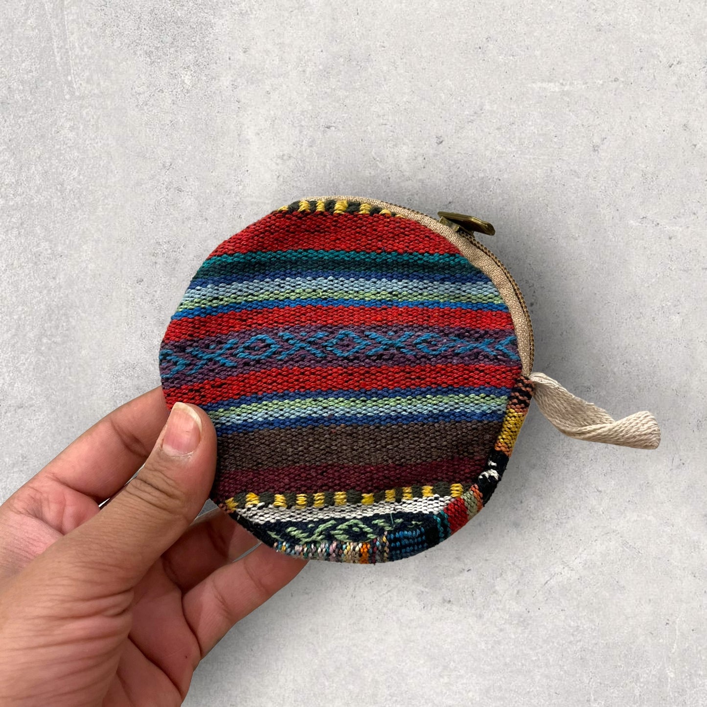 Mini Hemp Pouch (Round)