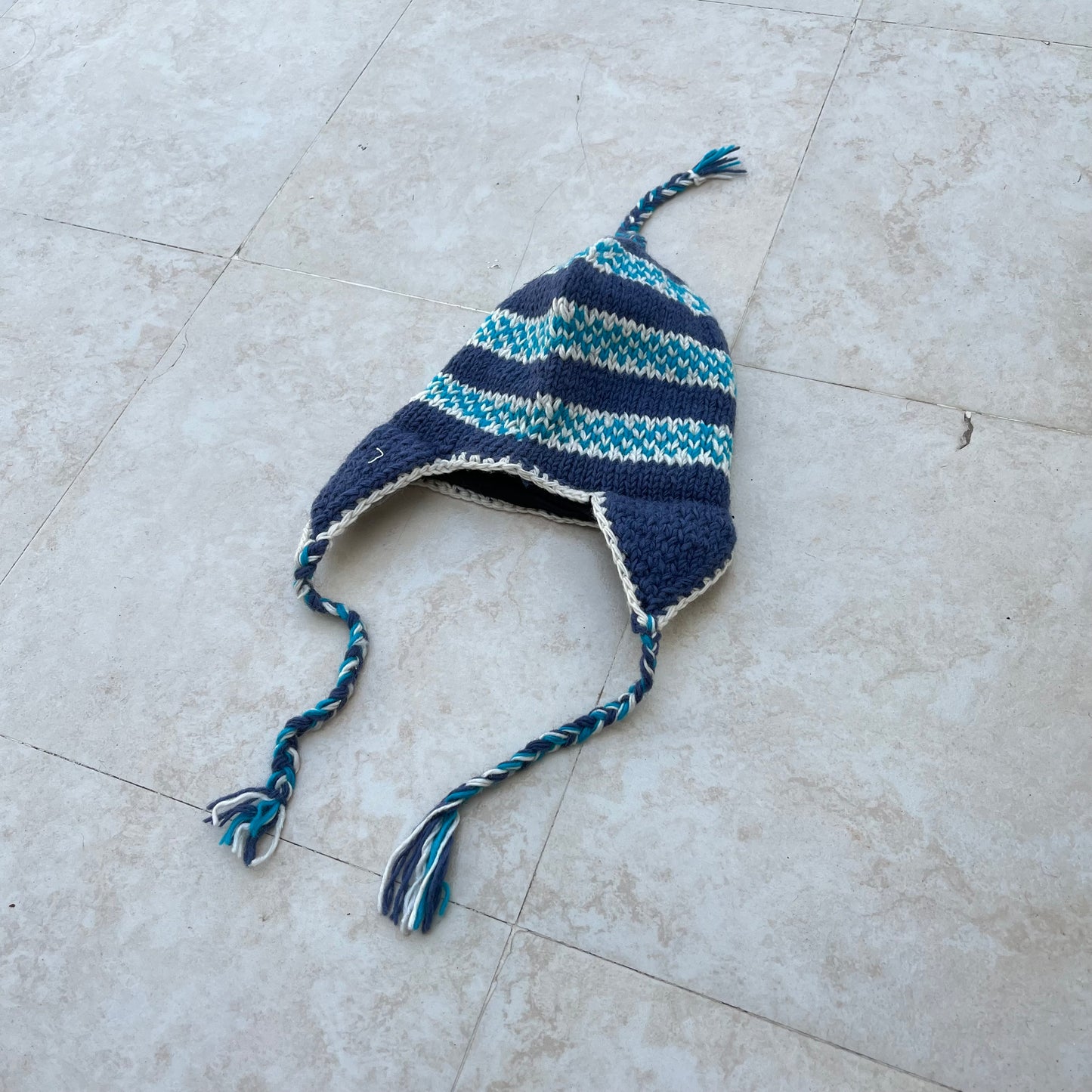 Winter Cap with braids