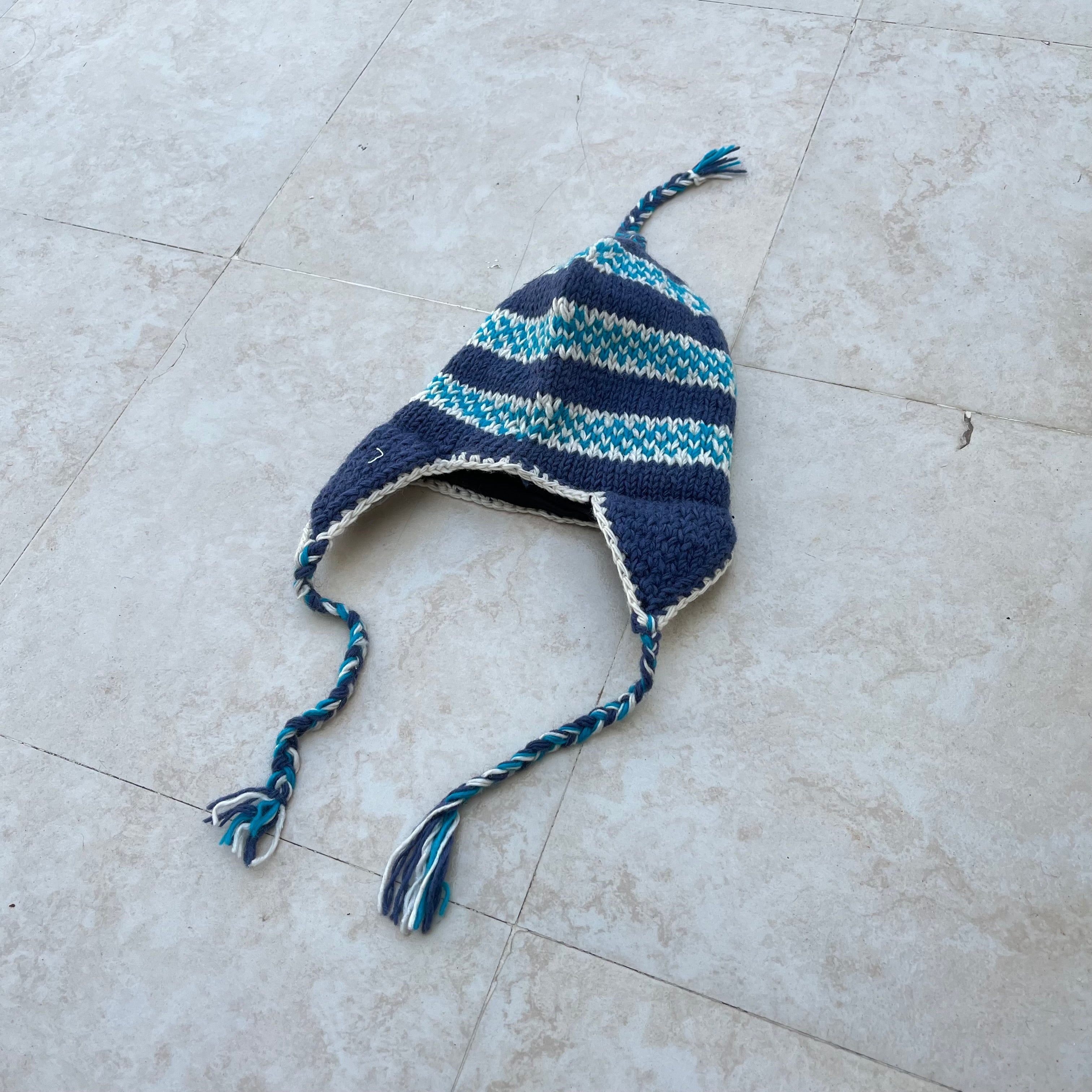 Winter Cap with braids