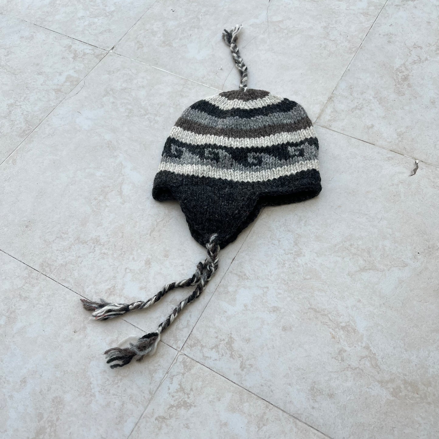 Winter Cap with braids