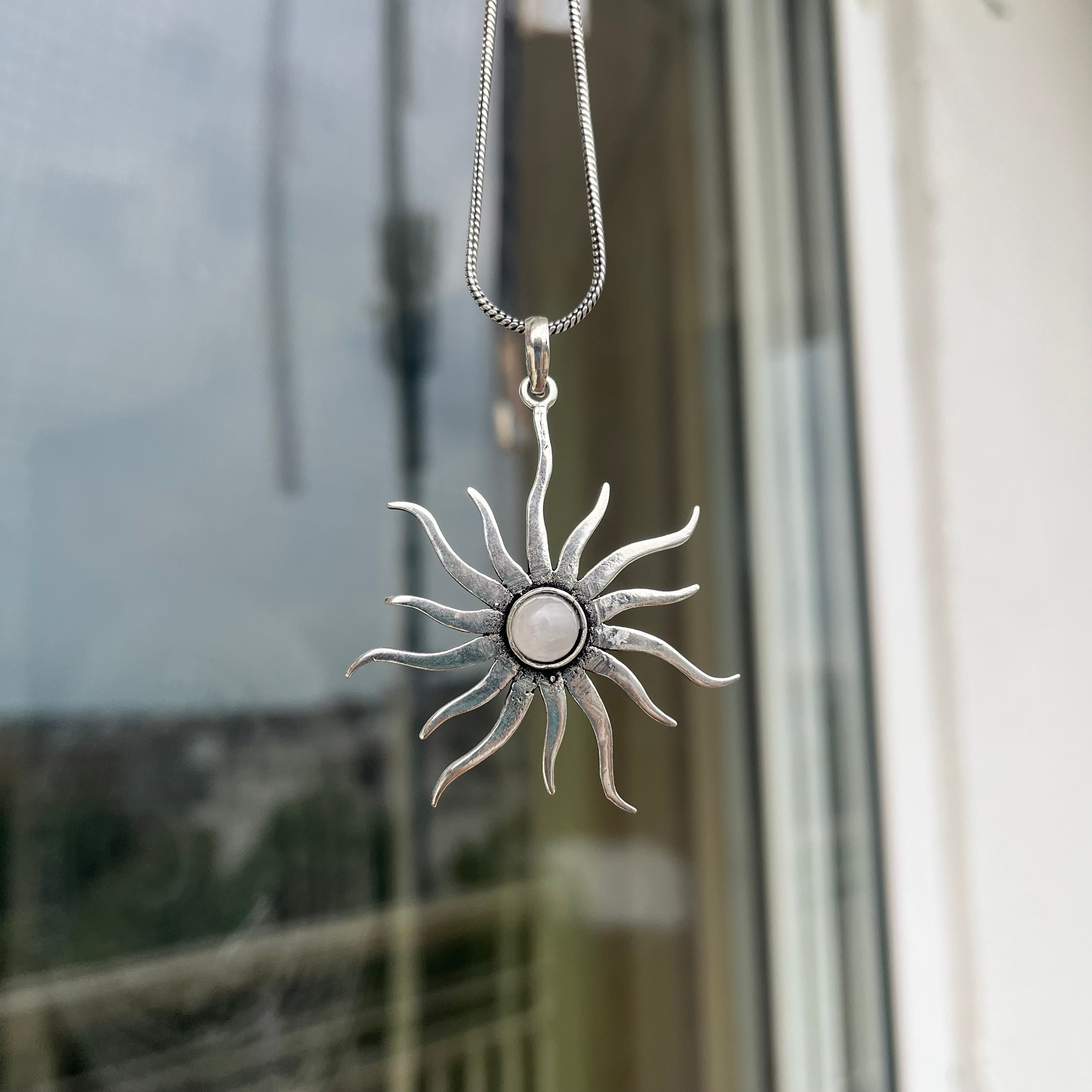Sun Pendant & Chain