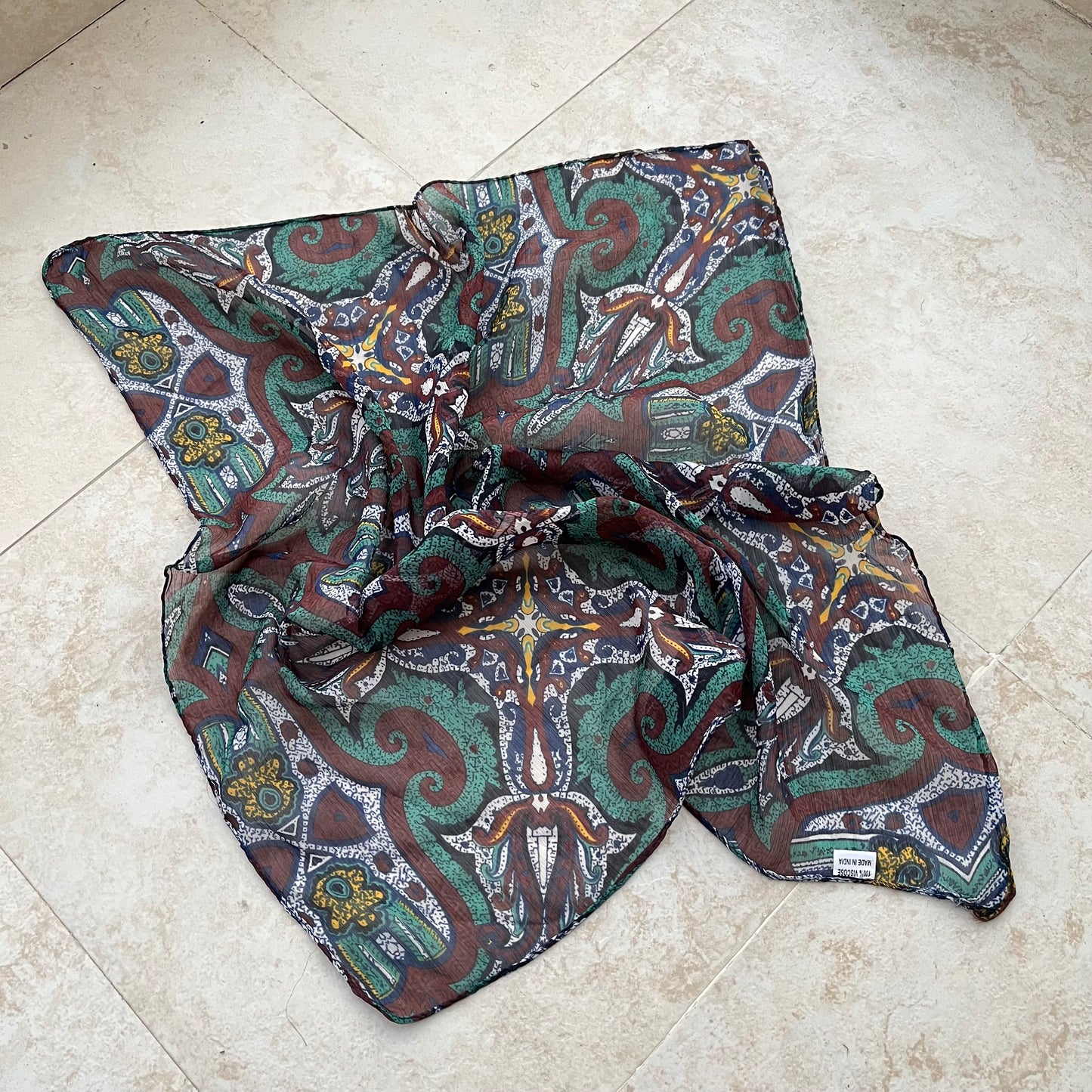 Chiffon Bandana : Multicolour