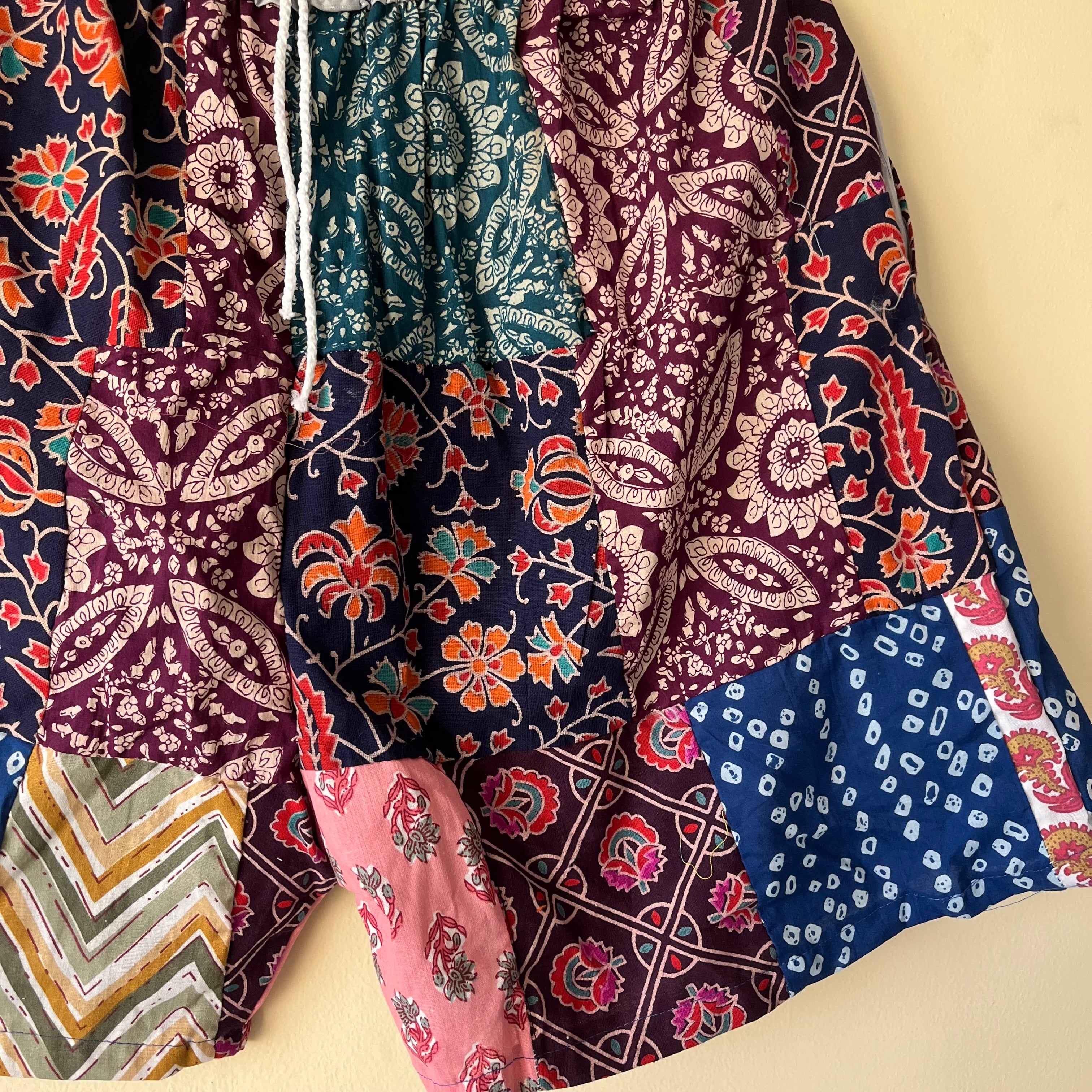 Patchwork Shorts - Mix Colours