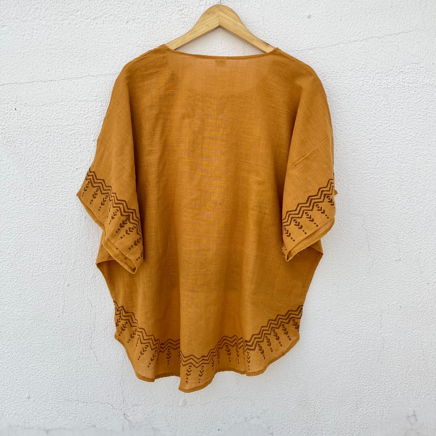 MiMi Cotton Co-ord Set - Mustard