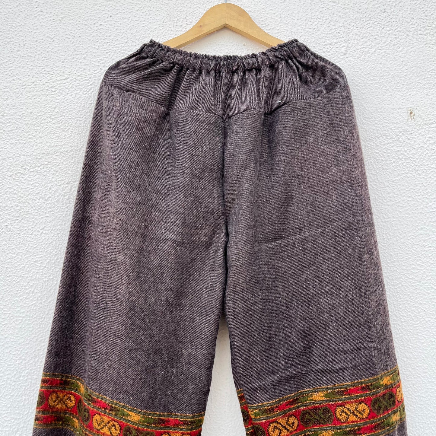 Combo Set - 3 Patti Poncho + 3 Patti Pants (Purple)