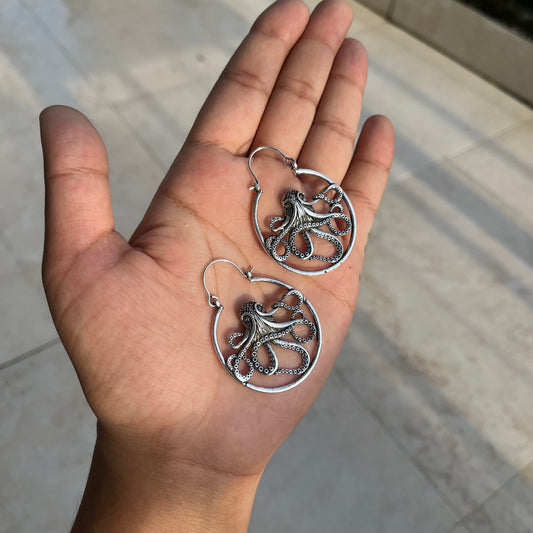 Octopus Earrings