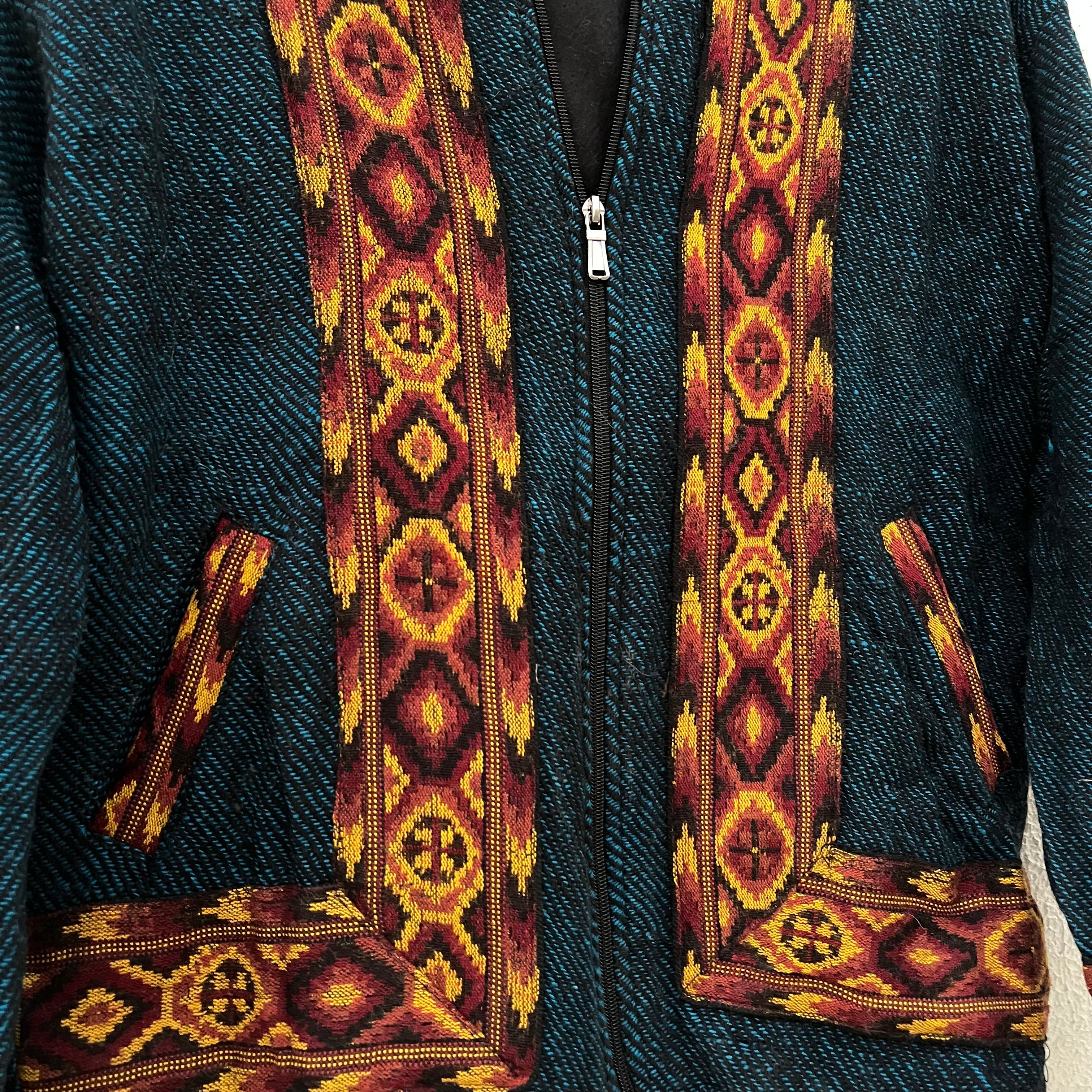 Himachali Jacket - Blue
