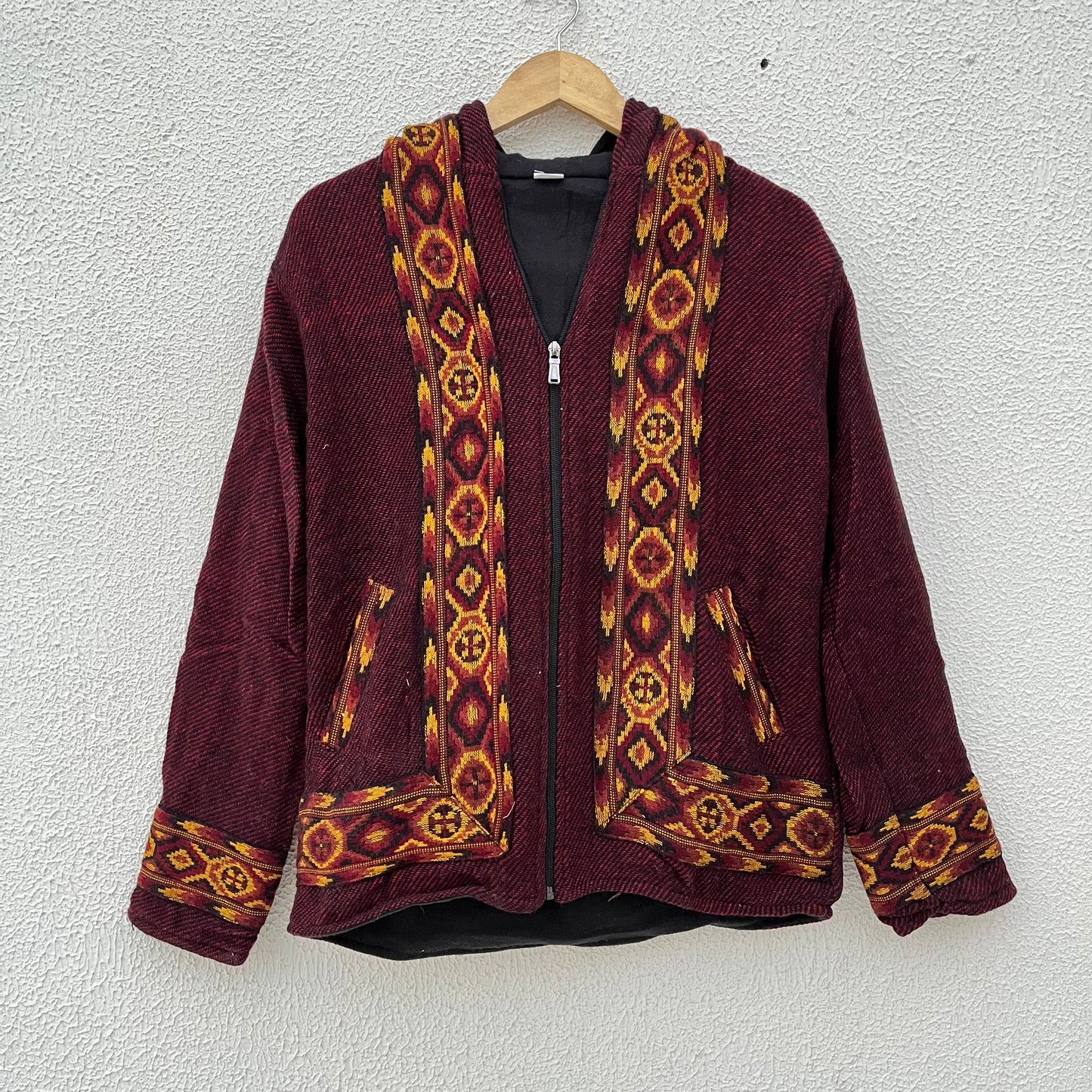 Himachali Jacket - Maroon