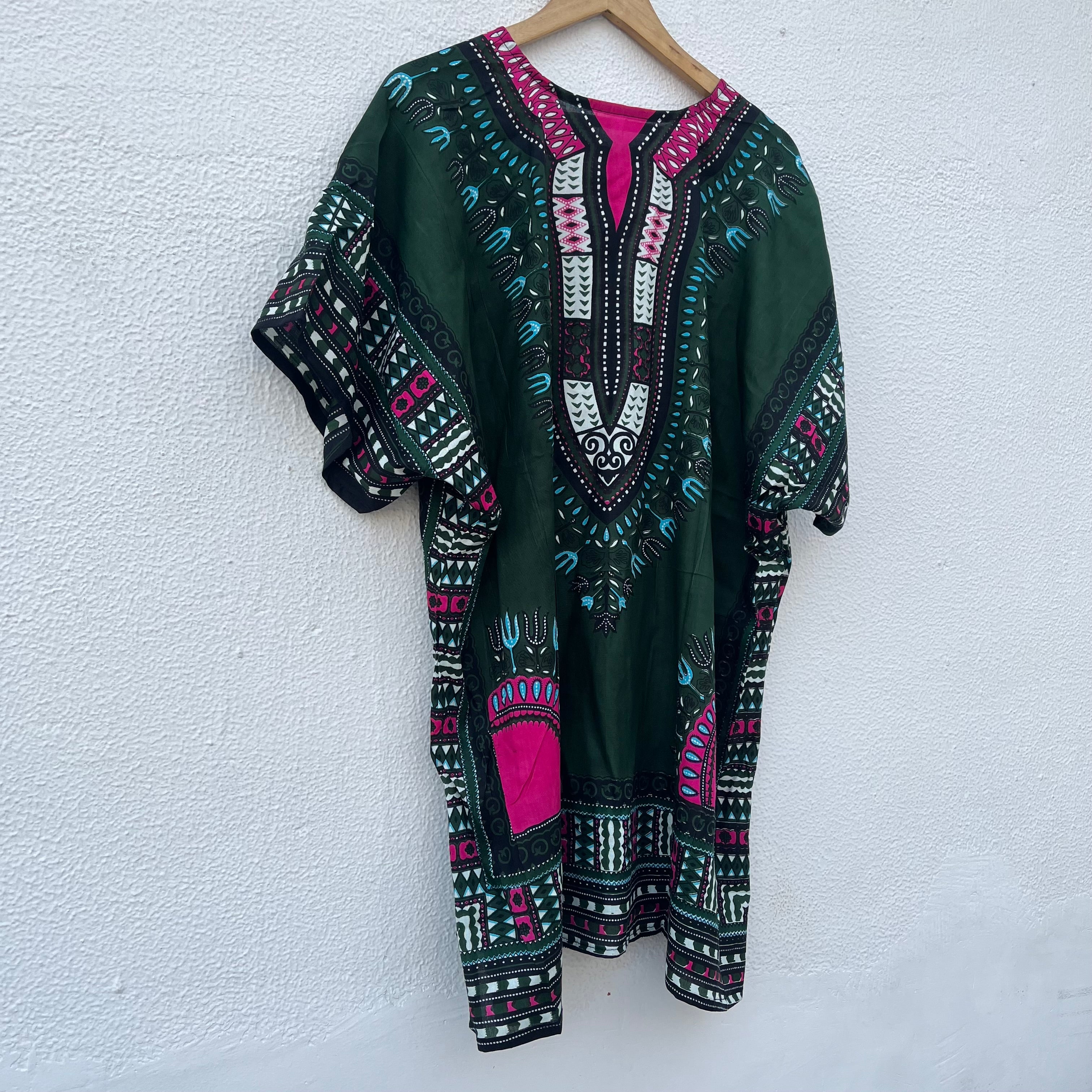 Dashiki Shirt - Green